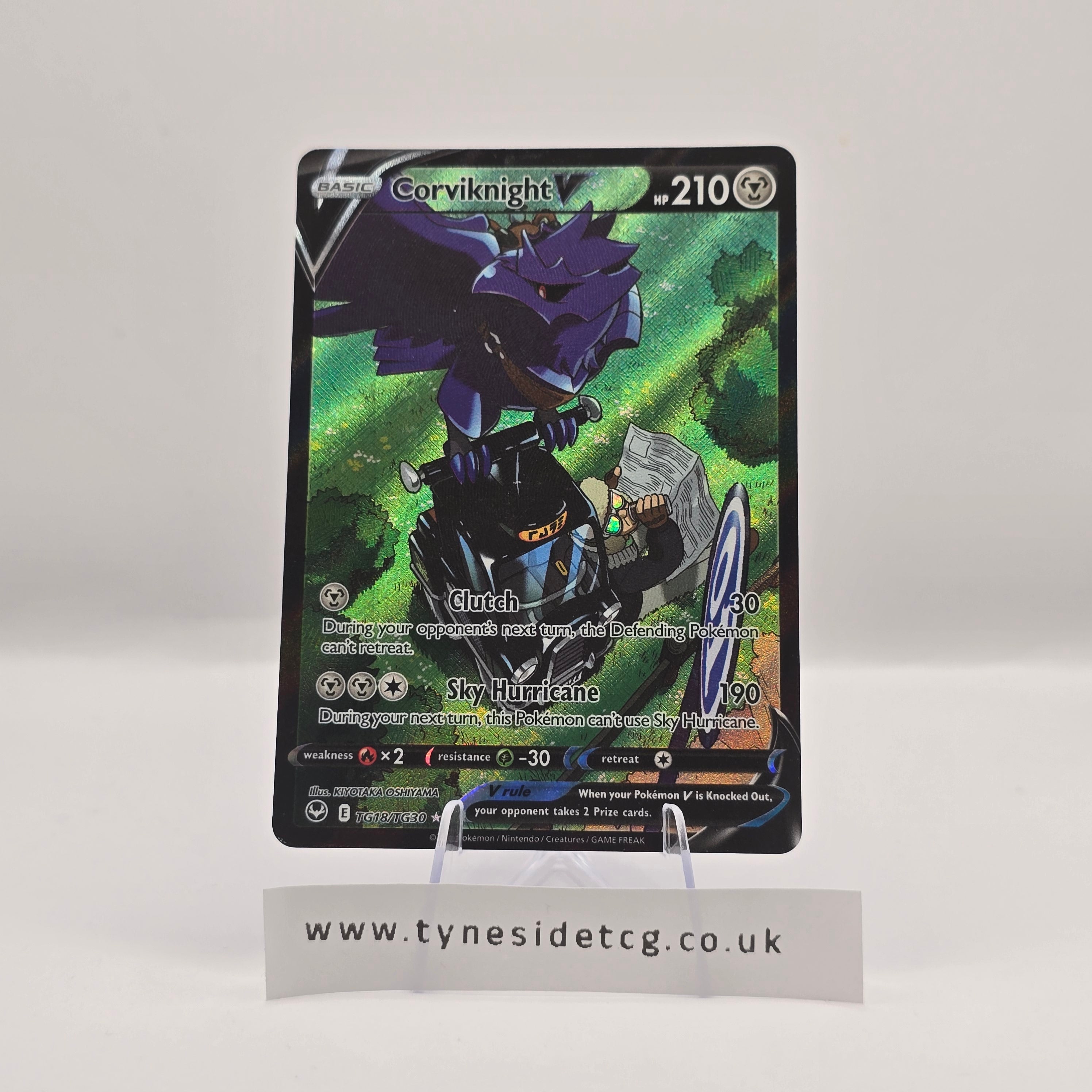 Corviknight V TG18/TG30 – Silver Tempest (English Single)