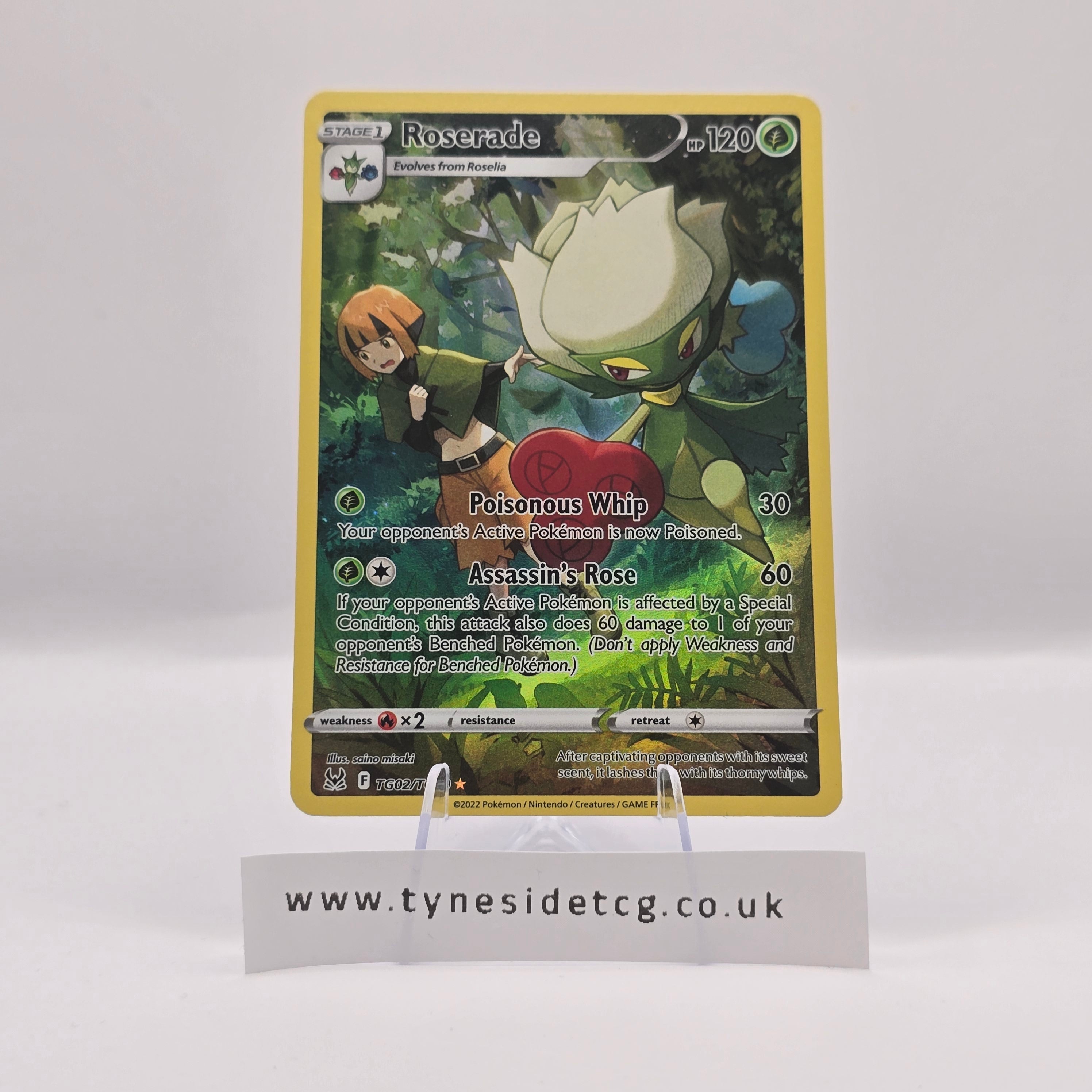 Roserade TG02/TG30 – Lost Origin (English Single)