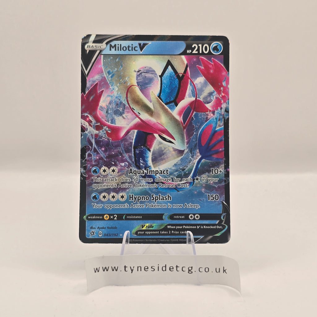 Milotic V 043/192 – Rebel Clash (English Single) (Heavy Play)