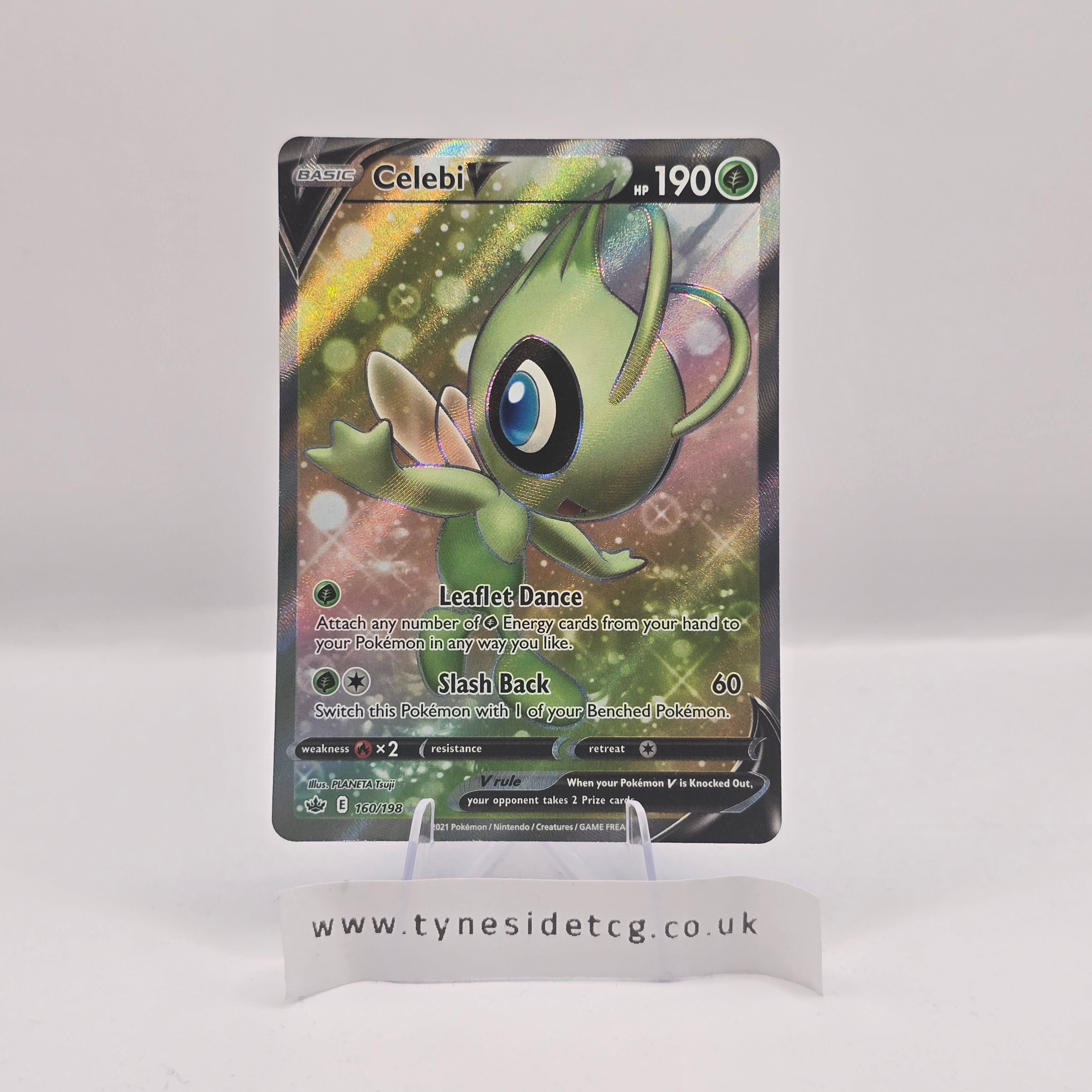 Celebi V 160/198 – Chilling Reign (English Single)
