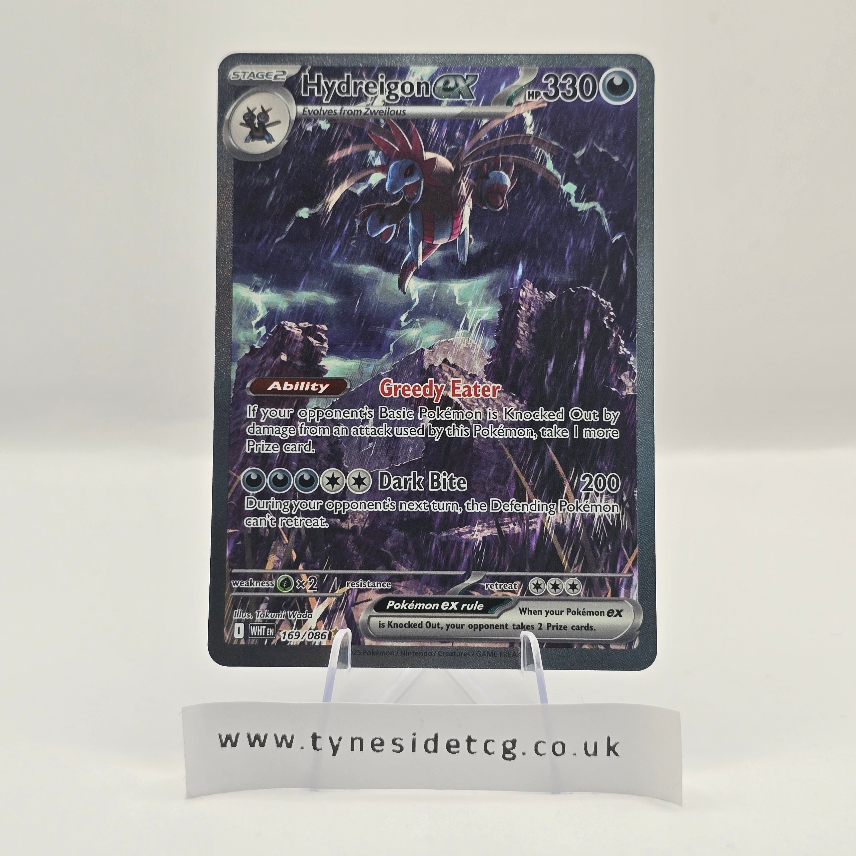 Hydreigon ex 169/086 – White Flare (English Single)