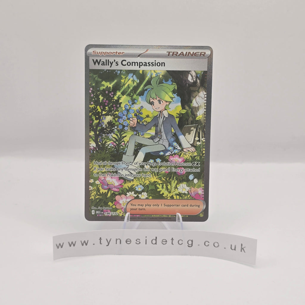 Wally's Compassion 186/132 - Mega Evolution (English Single)