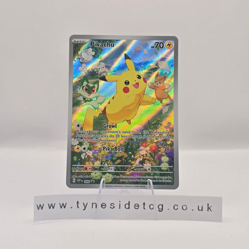 Pikachu SVP088 - Scarlet & Violet Promos (English Single)