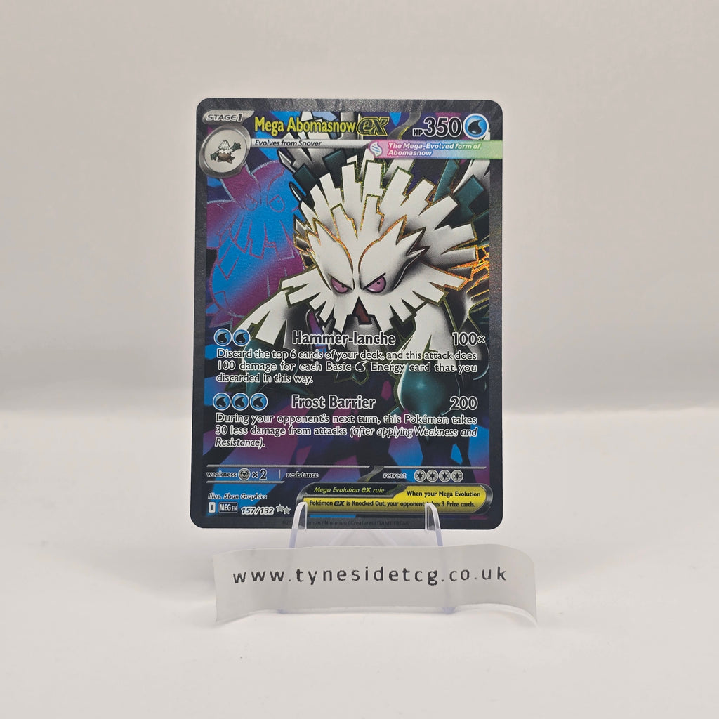 Mega Abomasnow ex 157/132 – Mega Evolution (English Single)