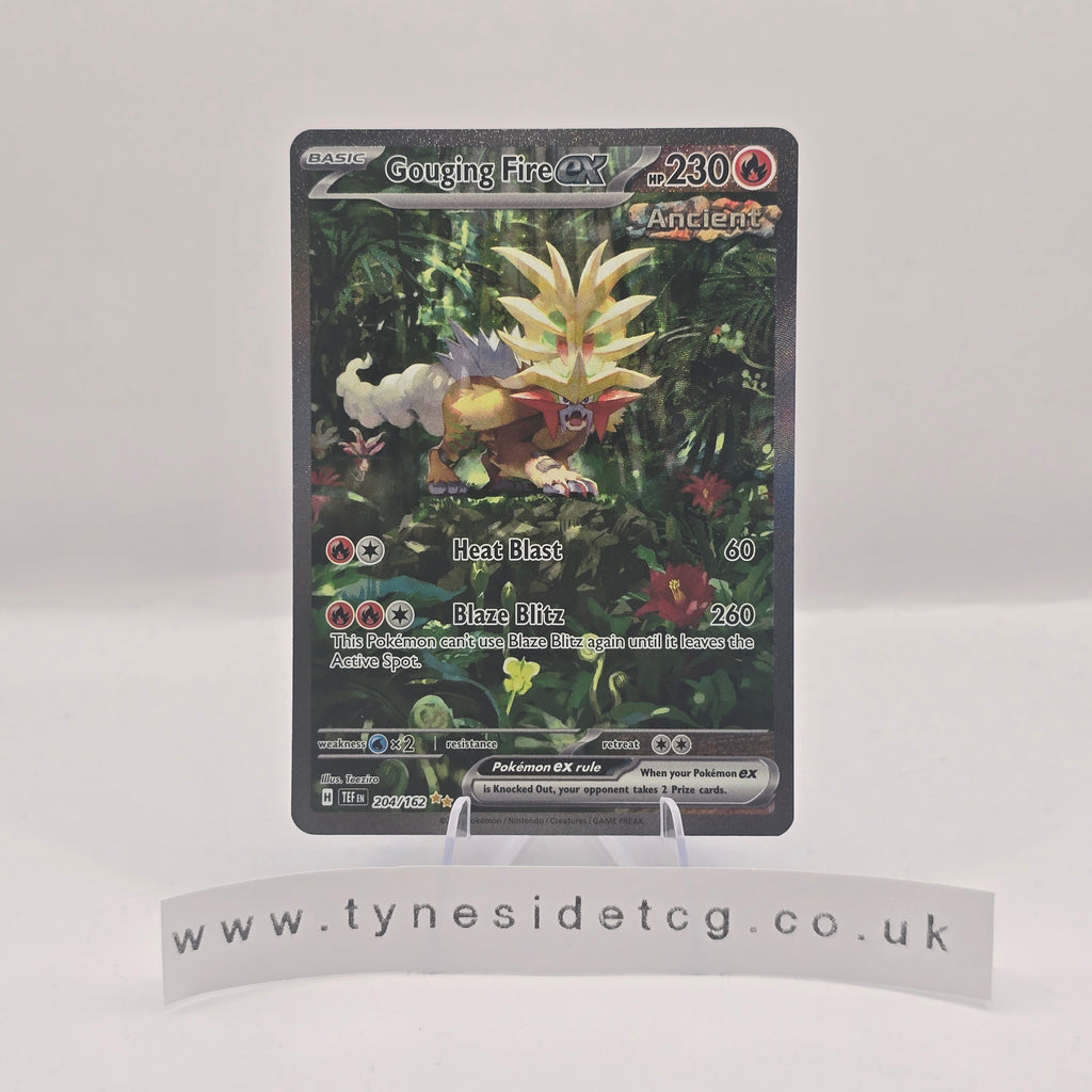 Gouging Fire ex 204/162 - Temporal Forces (English Single) - RESERVED
