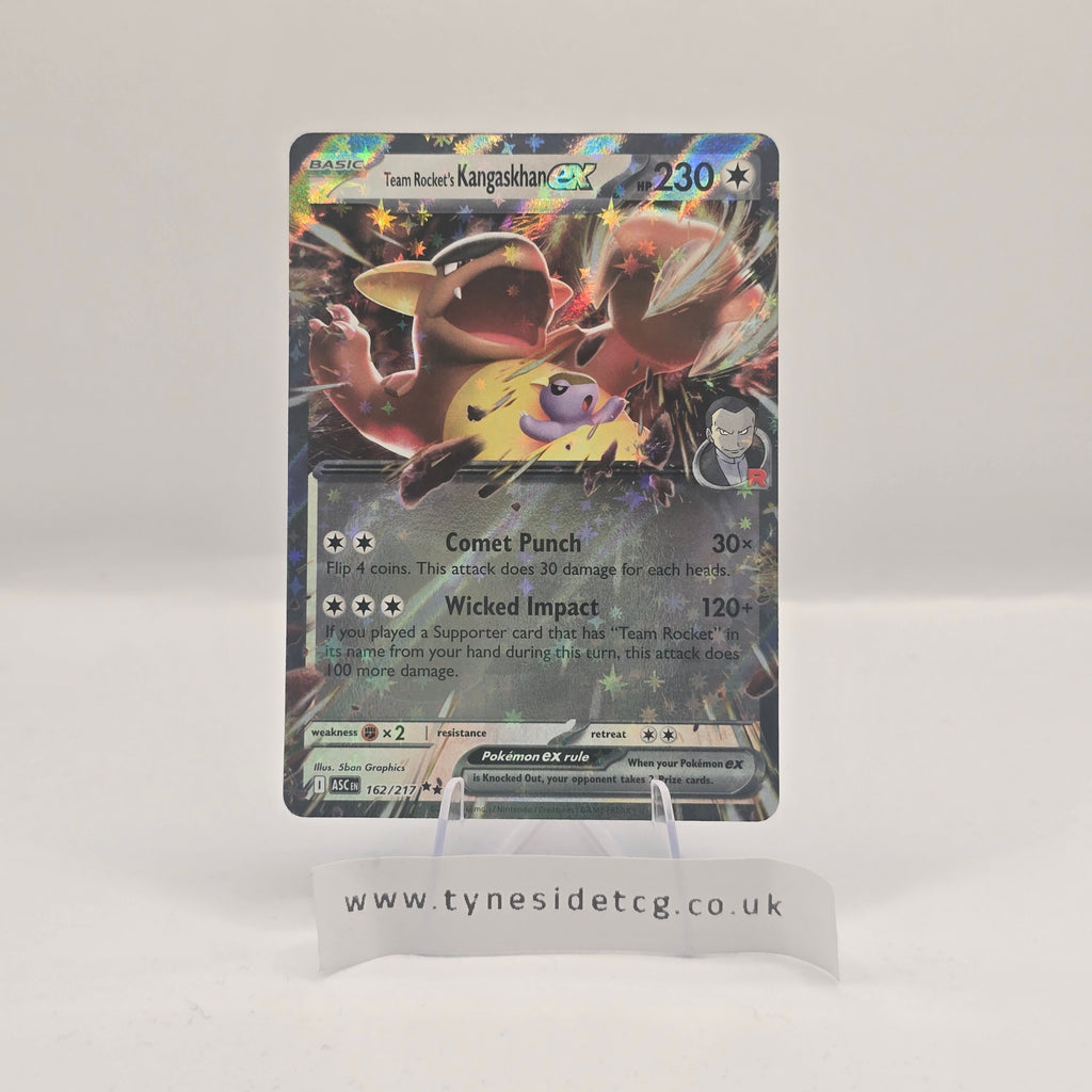 Team Rocket's Kangaskhan EX 162/217 – Ascended Heroes (English Single)