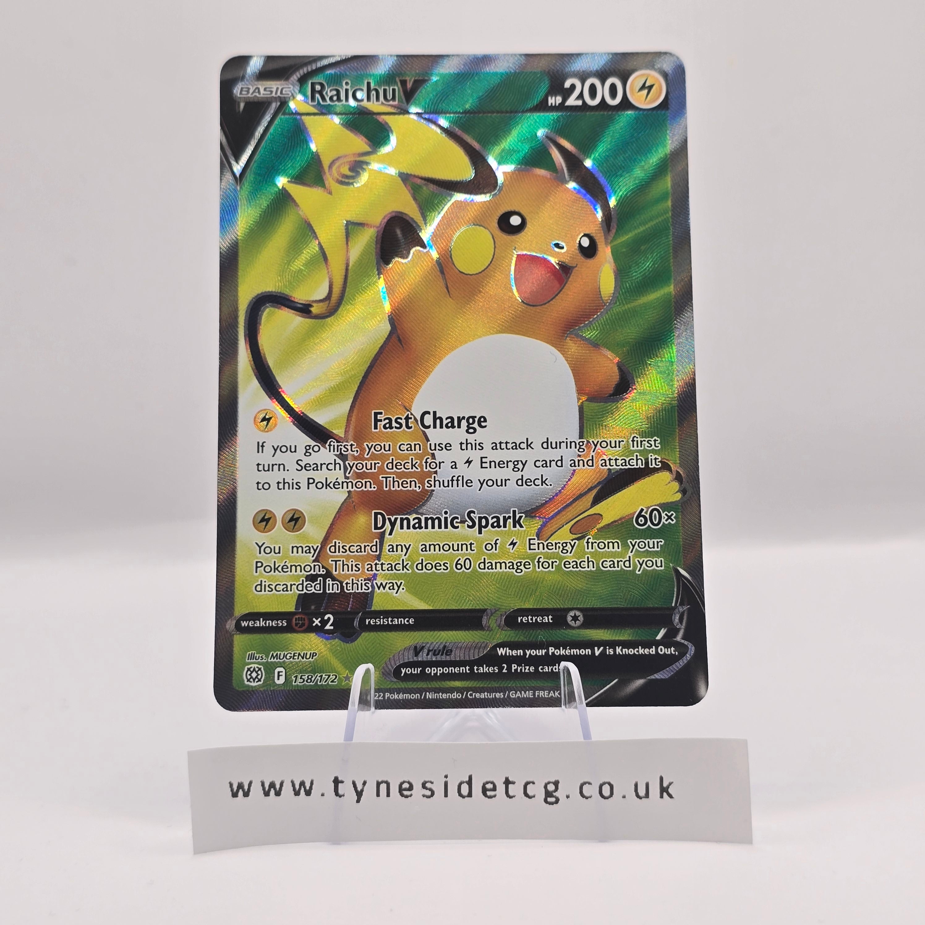 Raichu V 158/172 – Brilliant Stars (English Single)