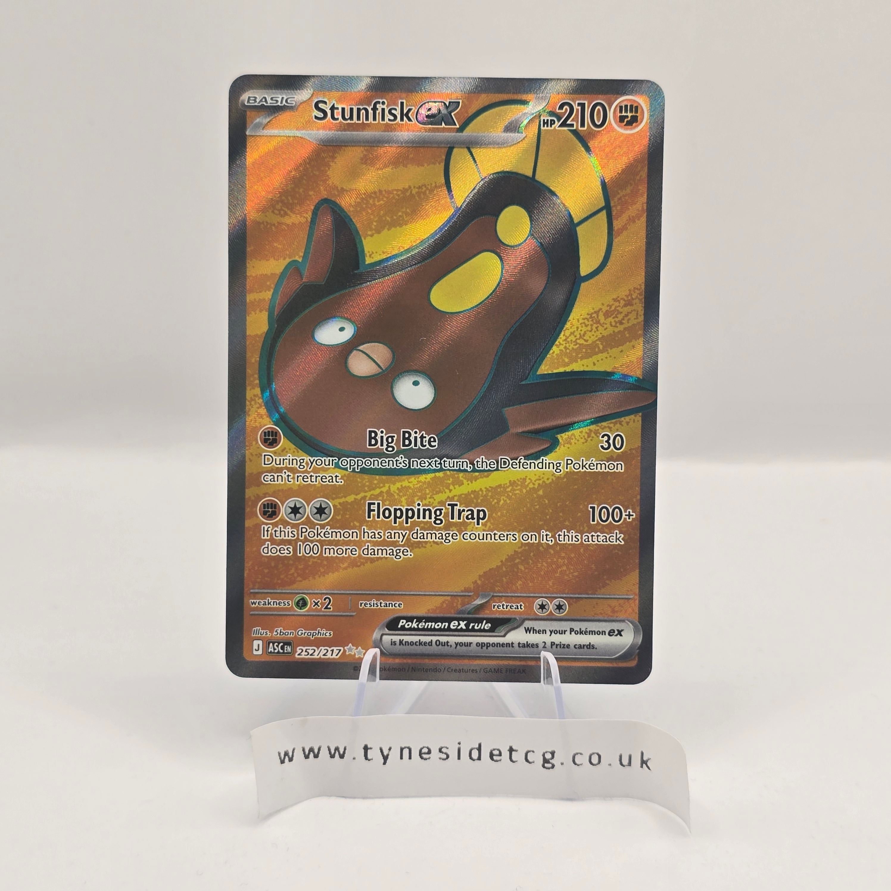 Stunfisk EX 252/217 – Ascended Heroes (English Single)