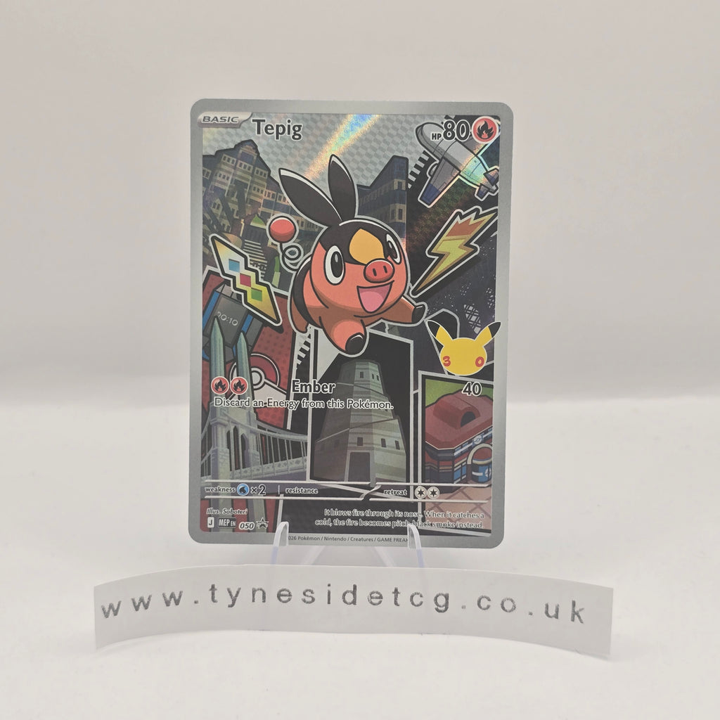 Tepig MEP050 - Mega Evolutions Promos (English Single)