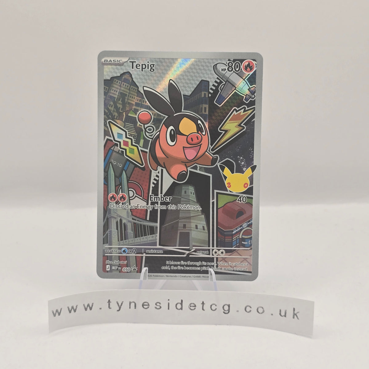 Tepig MEP050 - Mega Evolutions Promos (English Single)
