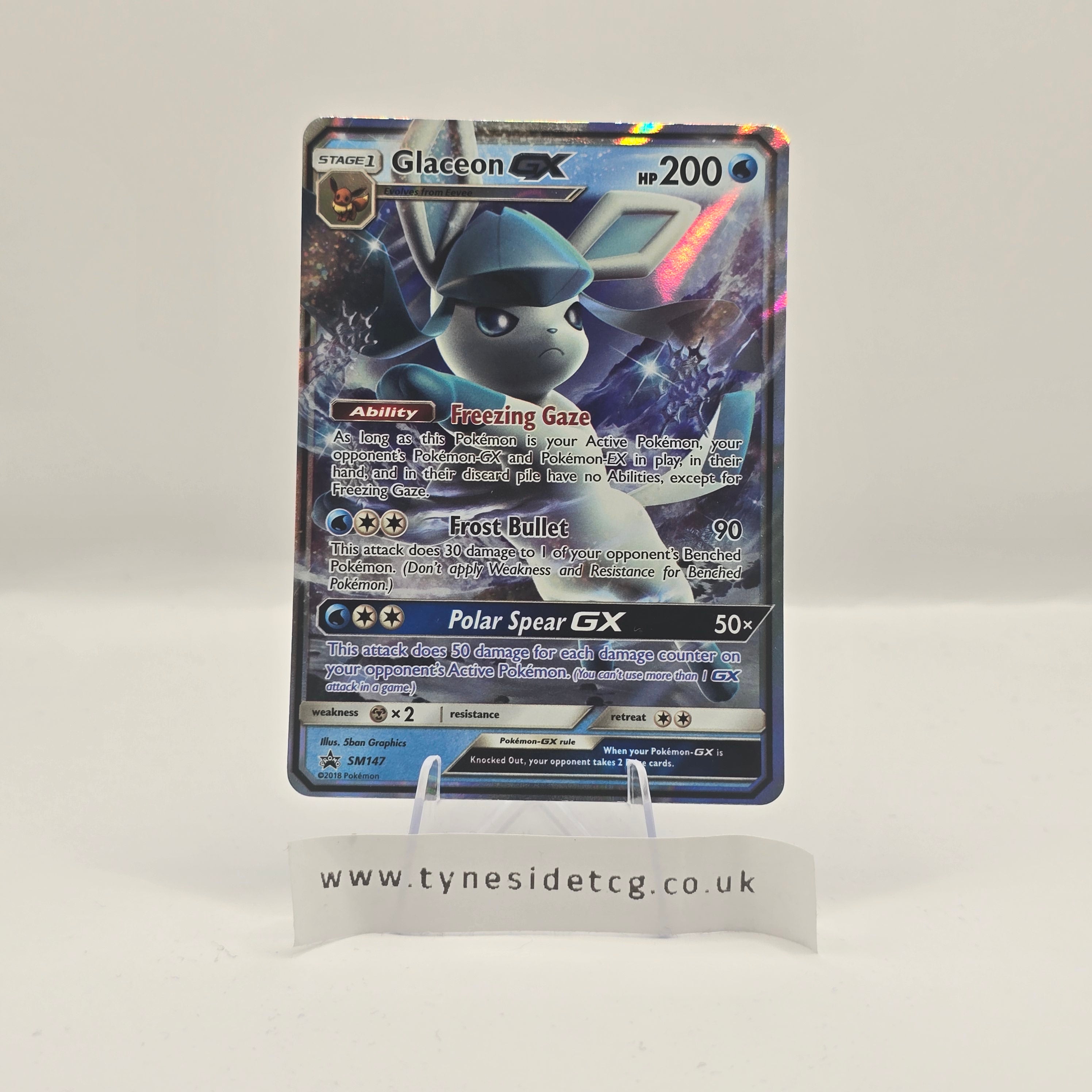 Glaceon GX SM147 – Promo (English Single)