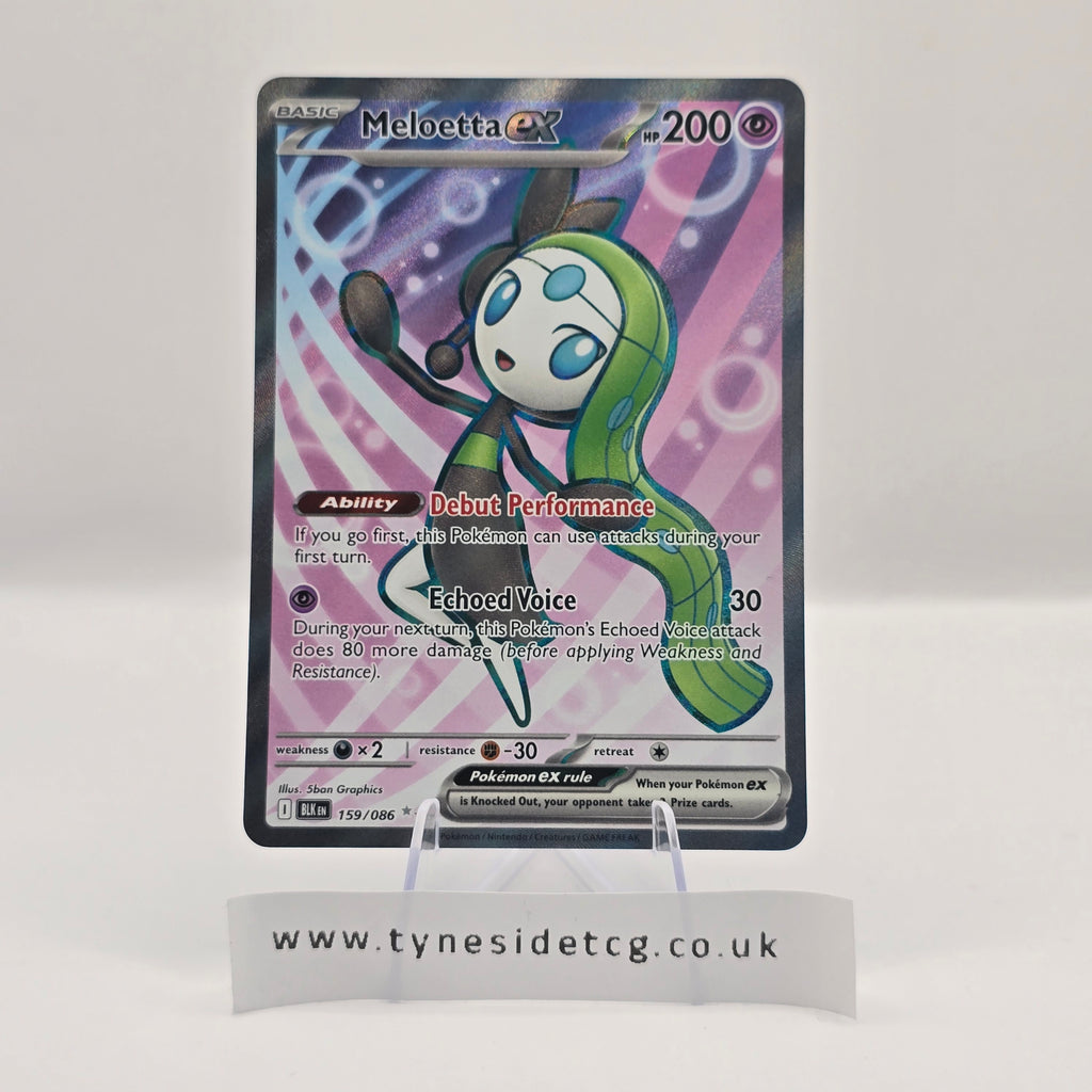 Meloetta ex 159/086 – Black Bolt (English Single)