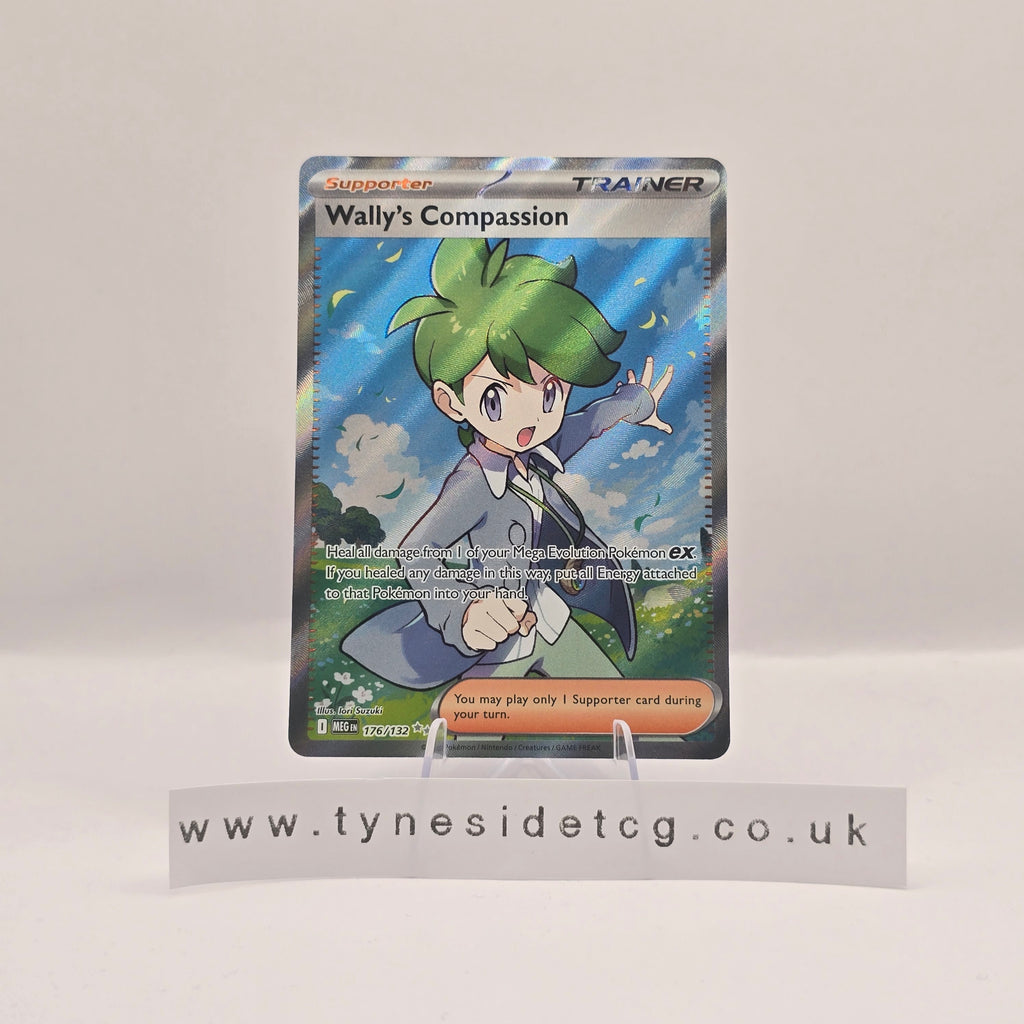 Wally's Compassion 176/132 - Mega Evolution (English Single)