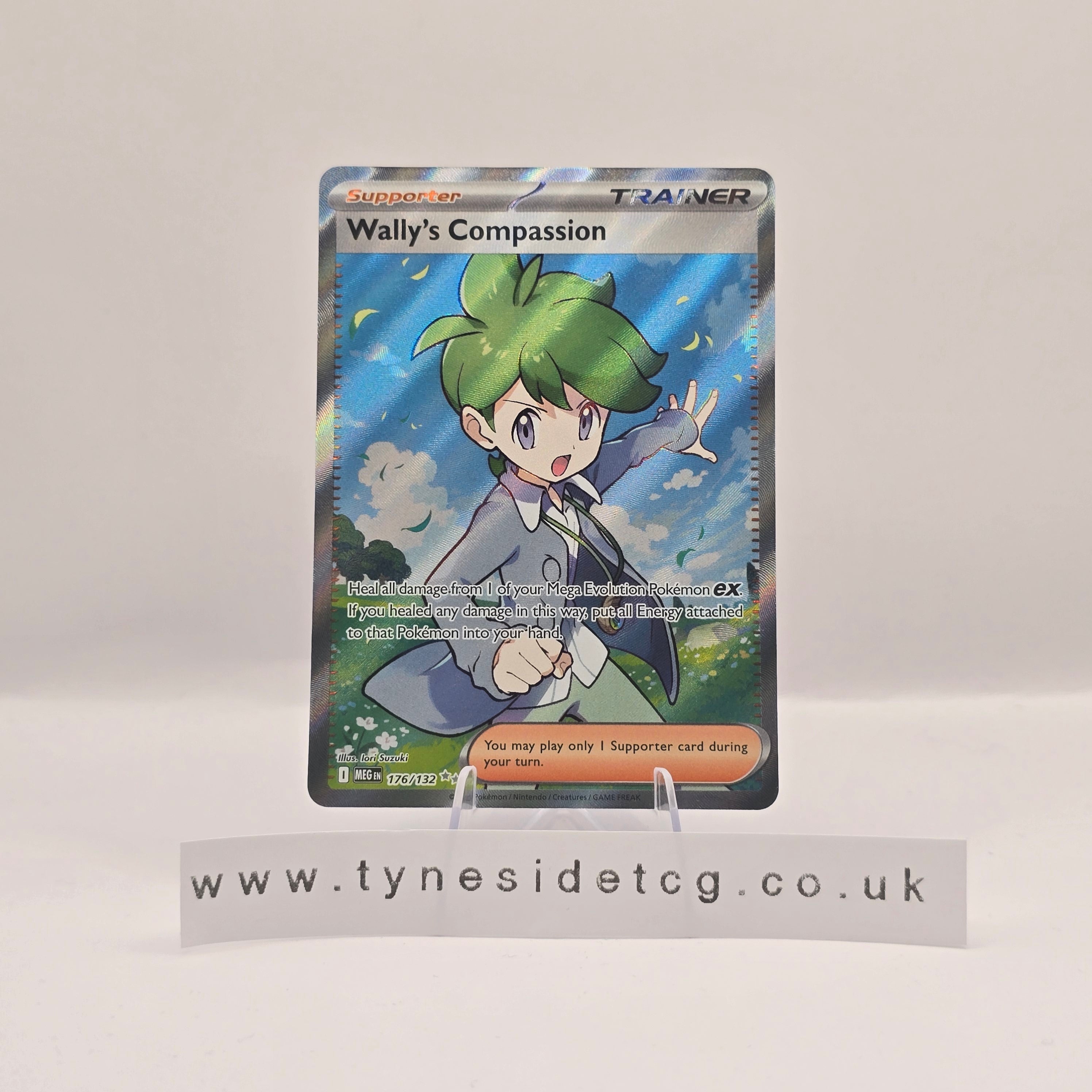 Wally's Compassion 176/132 - Mega Evolution (English Single)