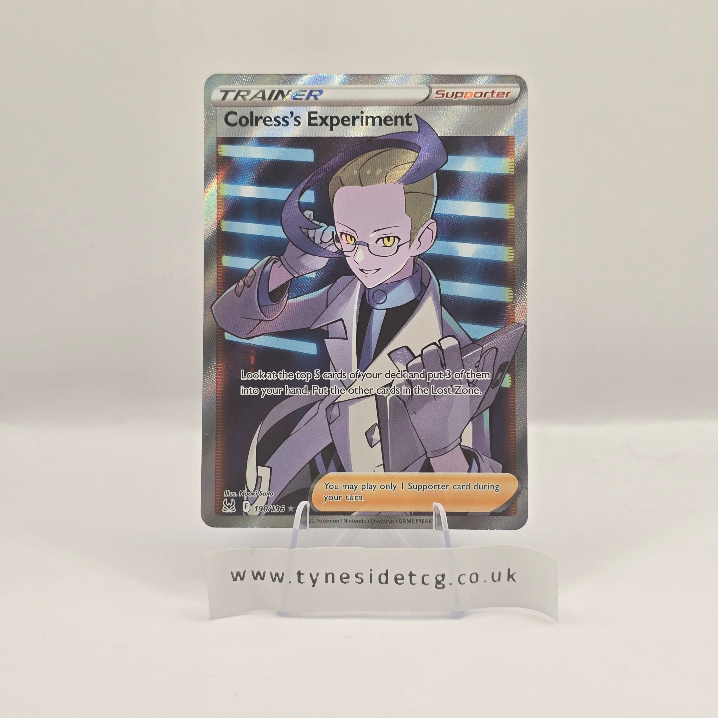 Colress's Experiment 190/196 - Lost Origin (English Single)
