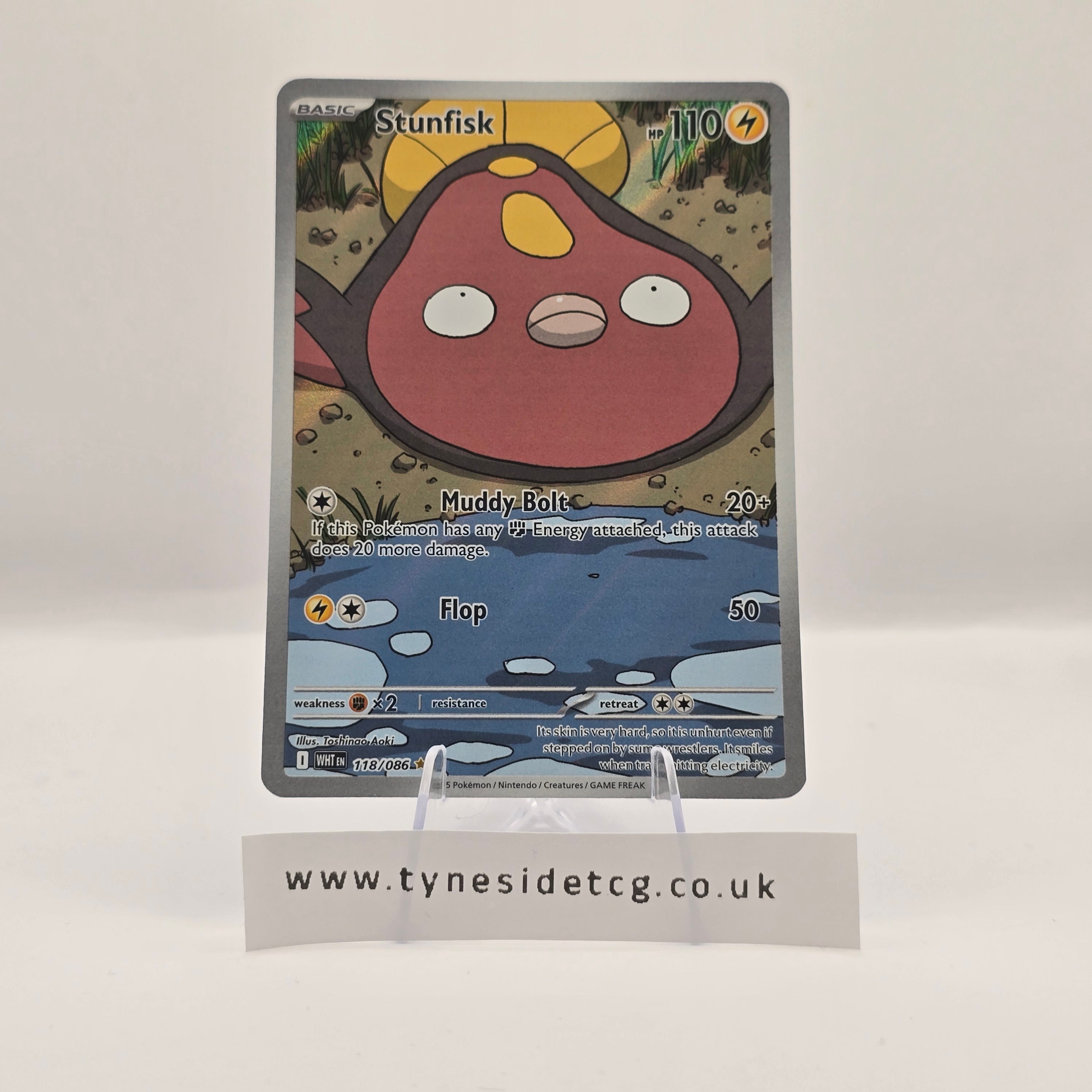 Stunfisk 118/086 – White Flare (English Single)