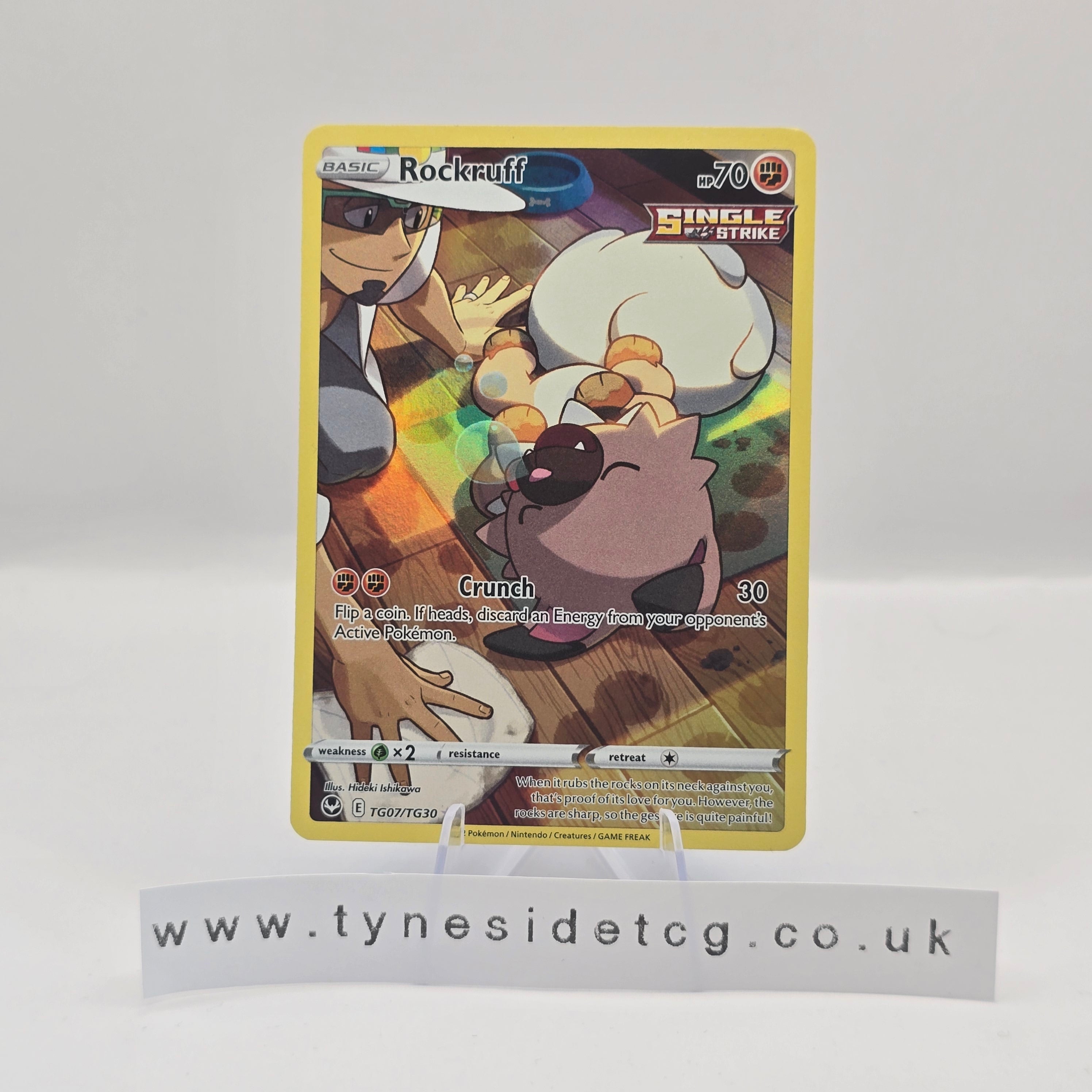 Rockruff TG07/TG30 - Silver Tempest (English Single)