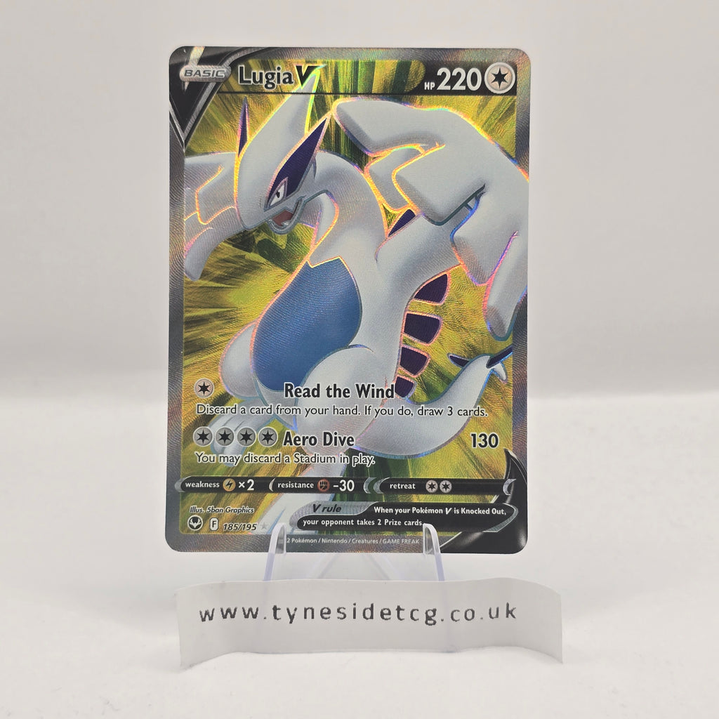 Lugia V 185/195 – Silver Tempest (English Single)