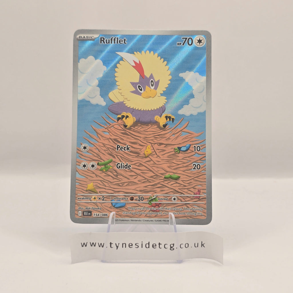 Rufflet 154/086 - Black Bolt (English Single)