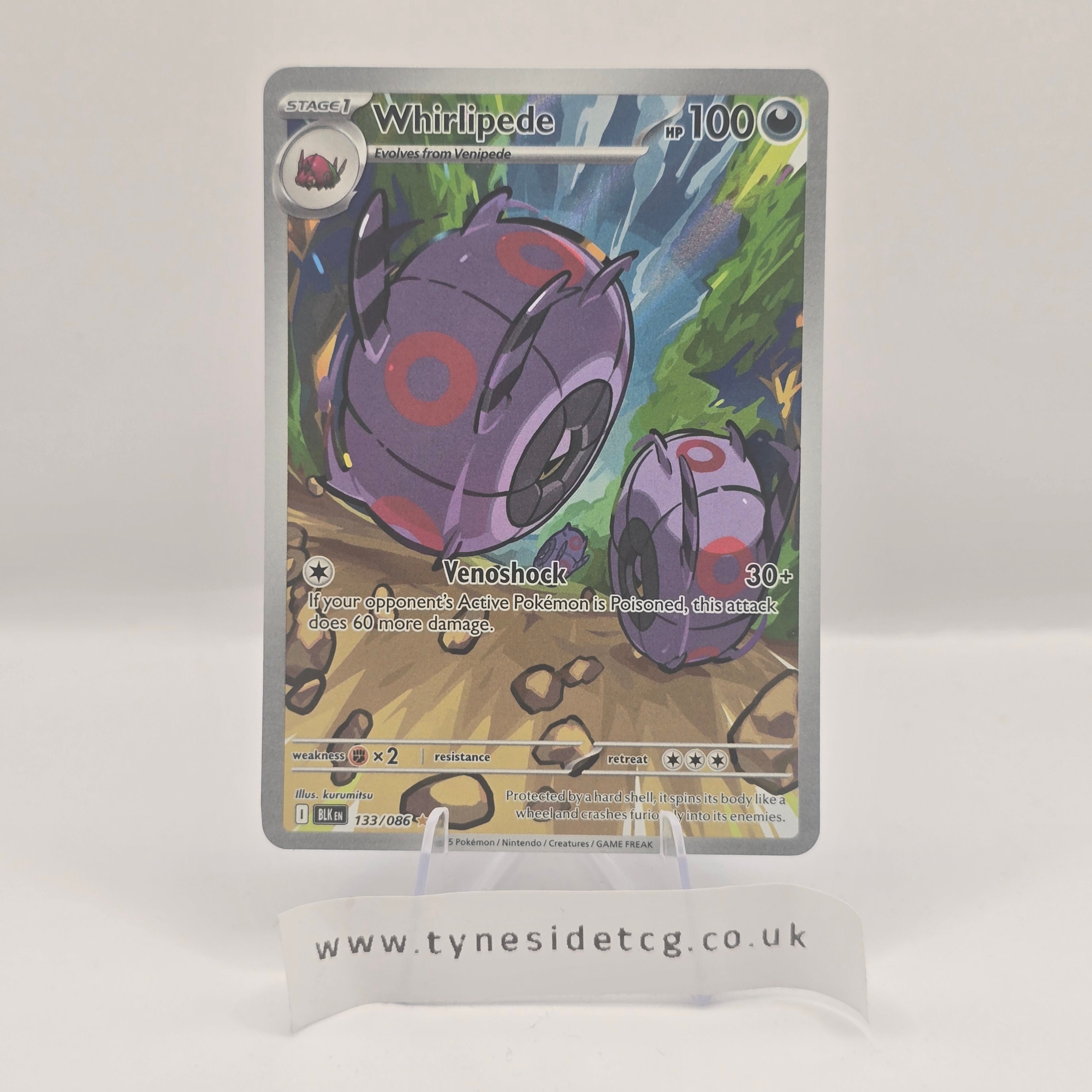 Whirlipede 133/086 – Black Bolt (English Single)