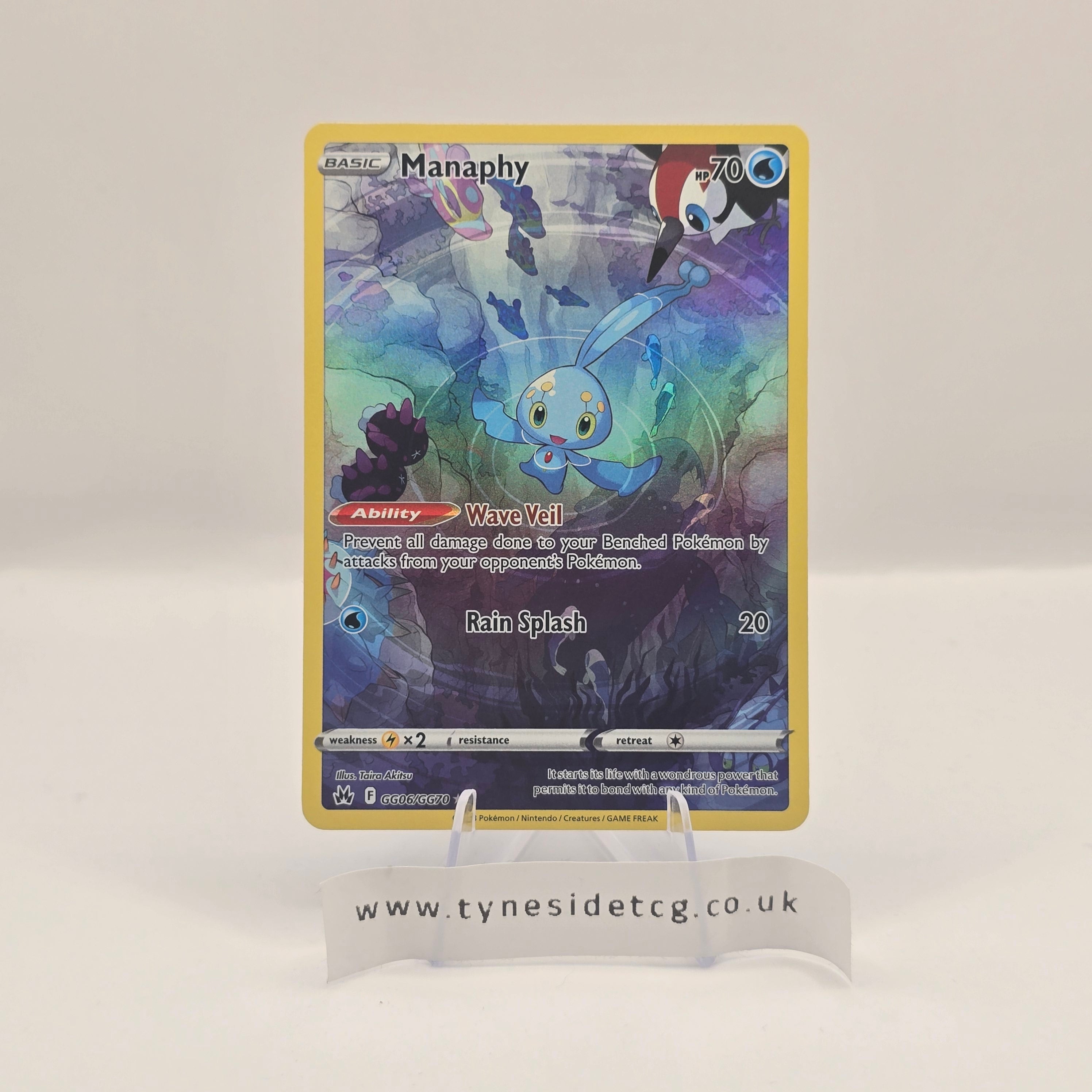 Manaphy GG06/GG70 – Crown Zenith (English Single)
