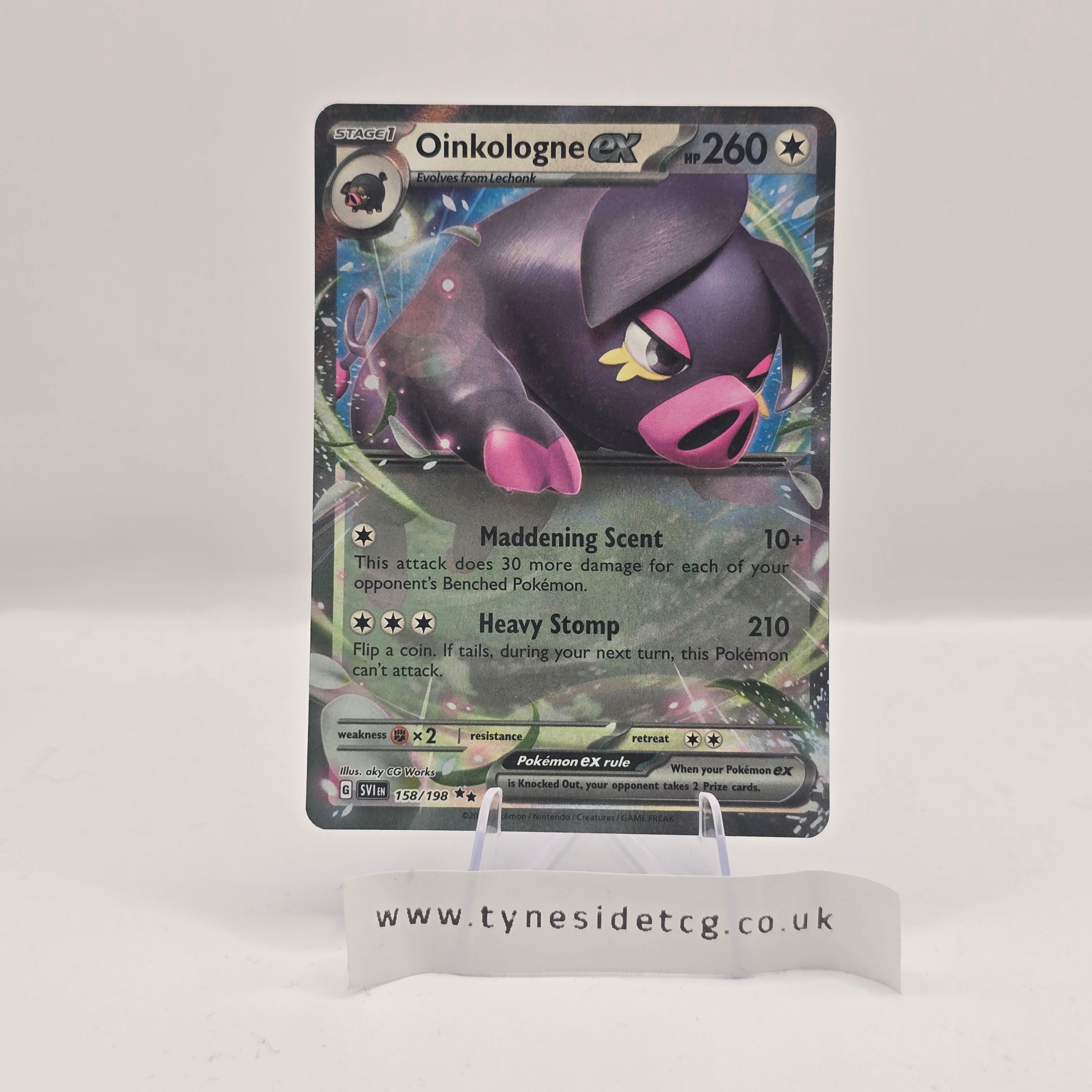 Oinkologne ex 158/198 – Scarlet & Violet Base (English Single)