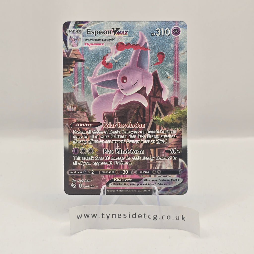 Espeon VMAX 270/264 – Fusion Strike (English Single)