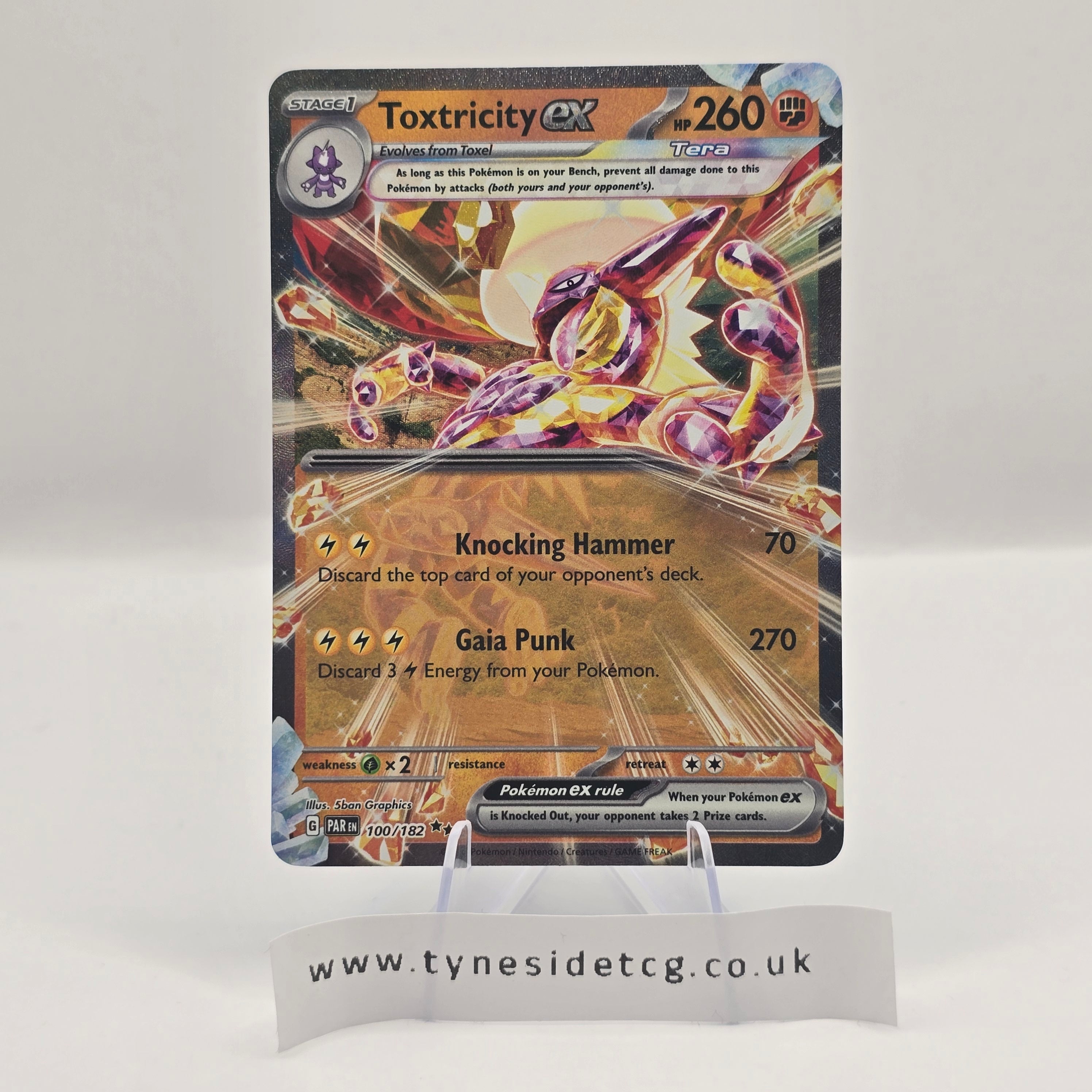 Toxtricity EX 100/182 – Paradox Rift (English Single)