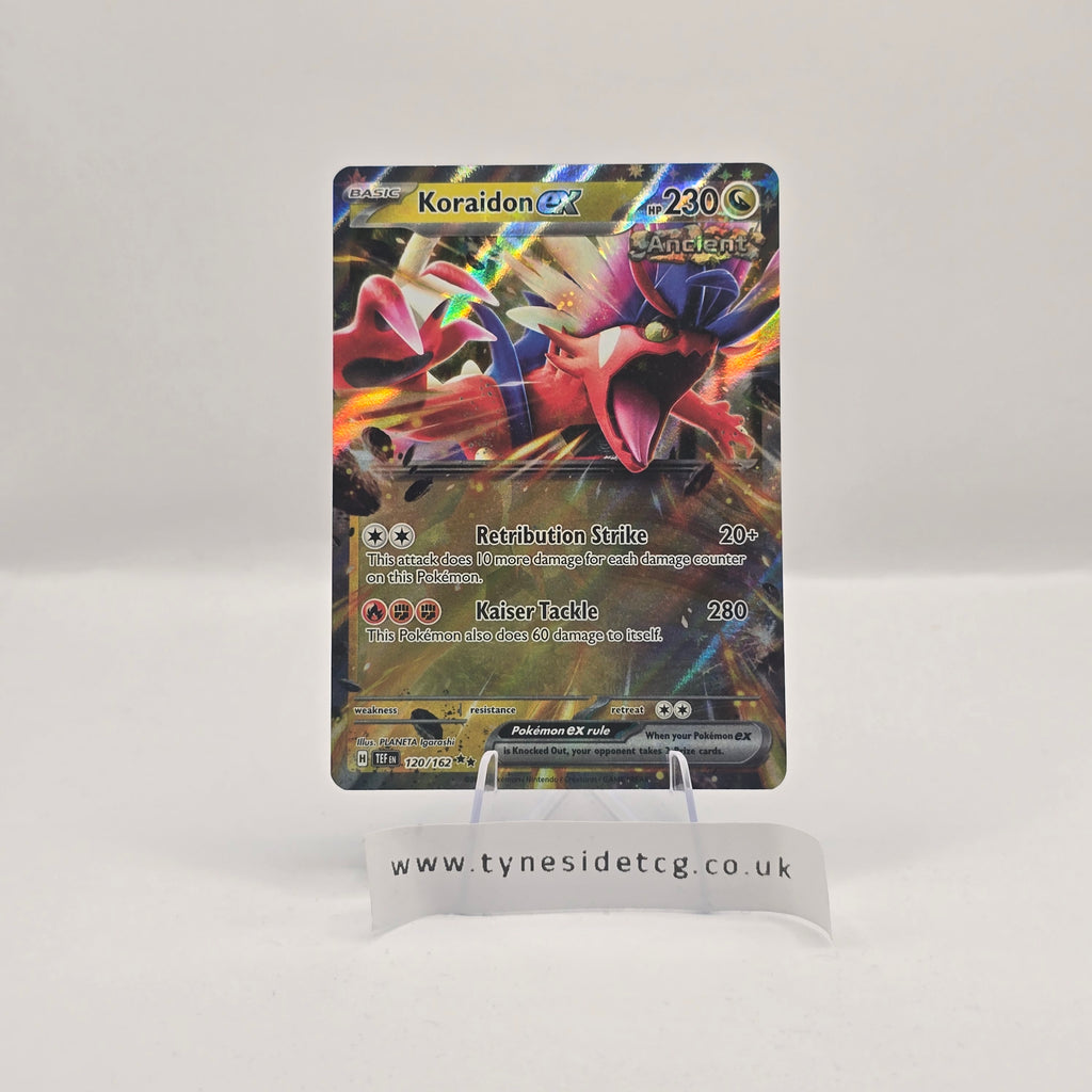 Koraidon EX 120/162 – Temporal Forces (English Single)