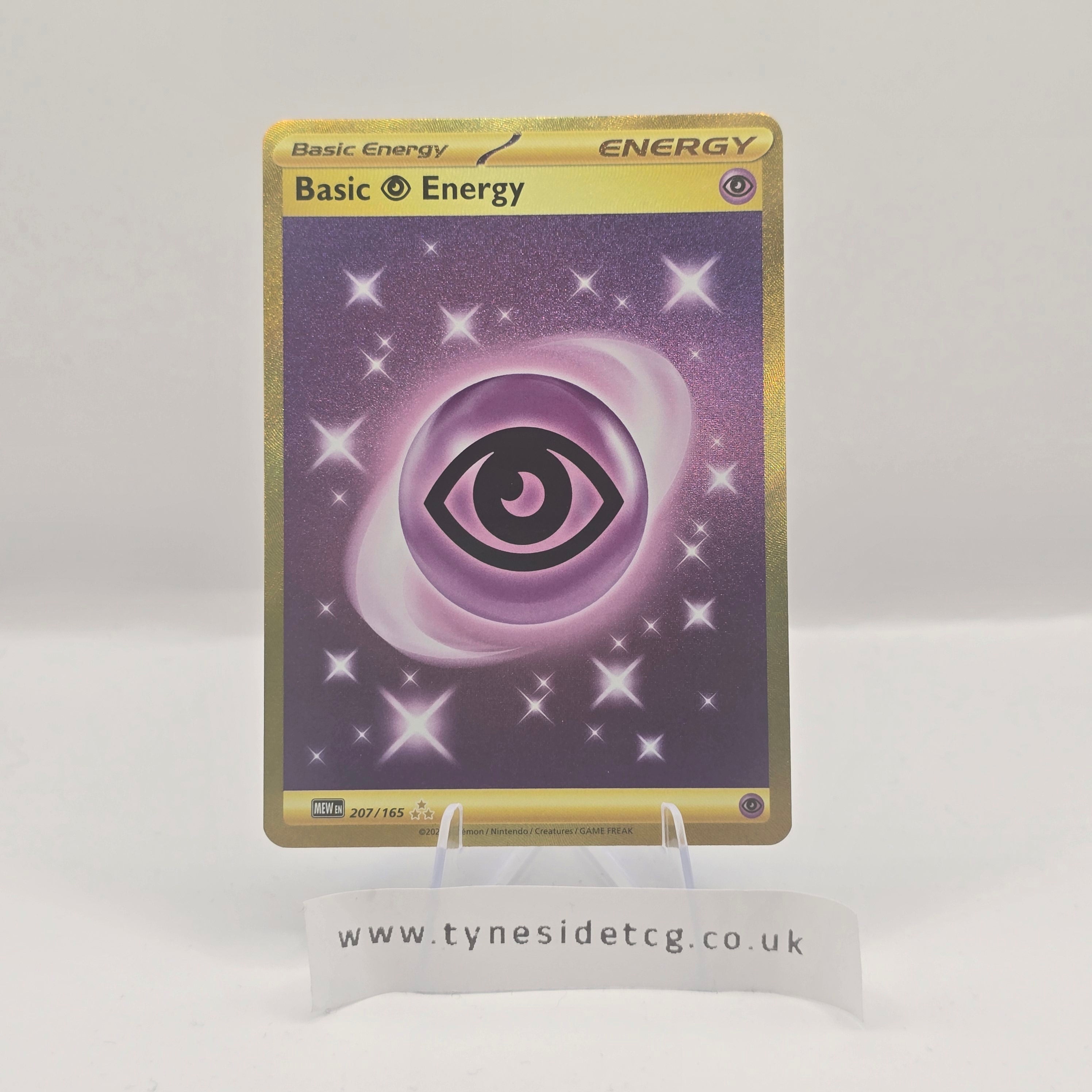 Basic Psychic Energy (Gold) 207/165 – Pokémon 151 (English Single)