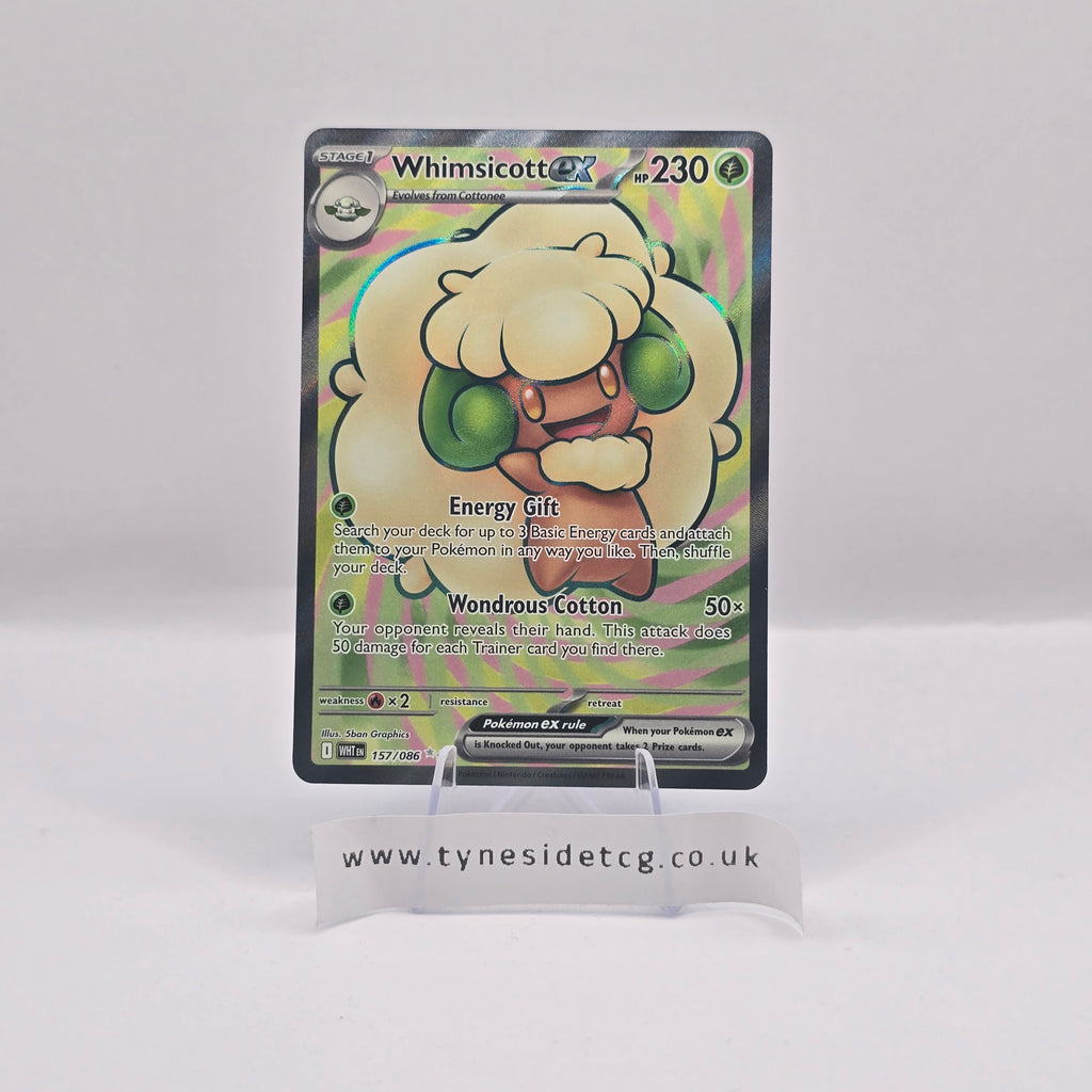 Whimsicott ex 157/086 – White Flare (English Single)
