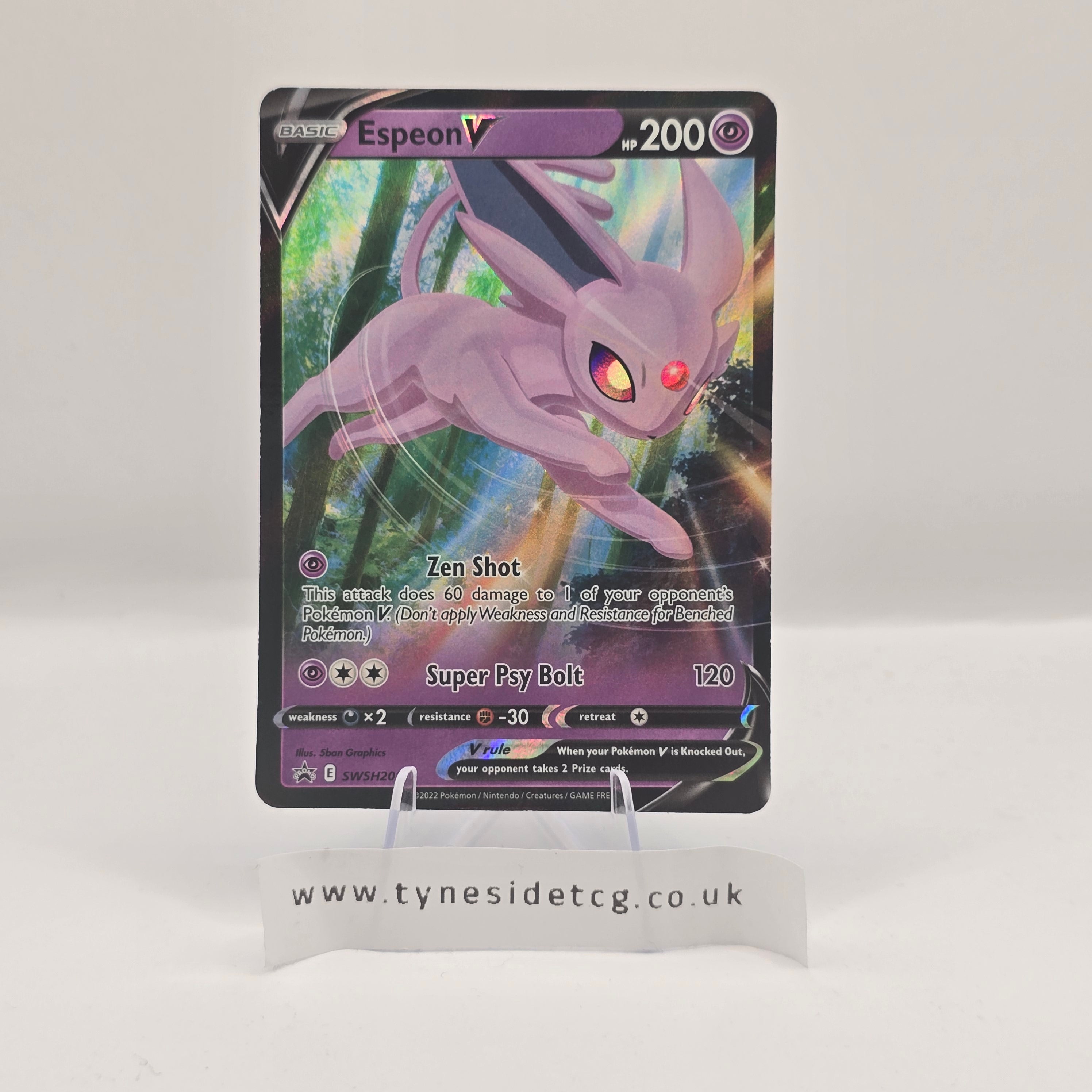 Espeon V SWSH201 – Promo (English Single)