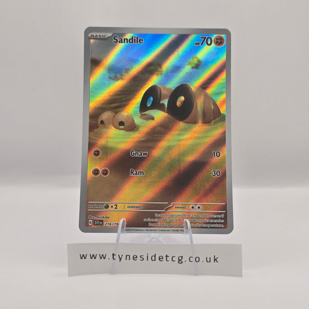 Sandile 216/198 – Scarlet & Violet (English Single)