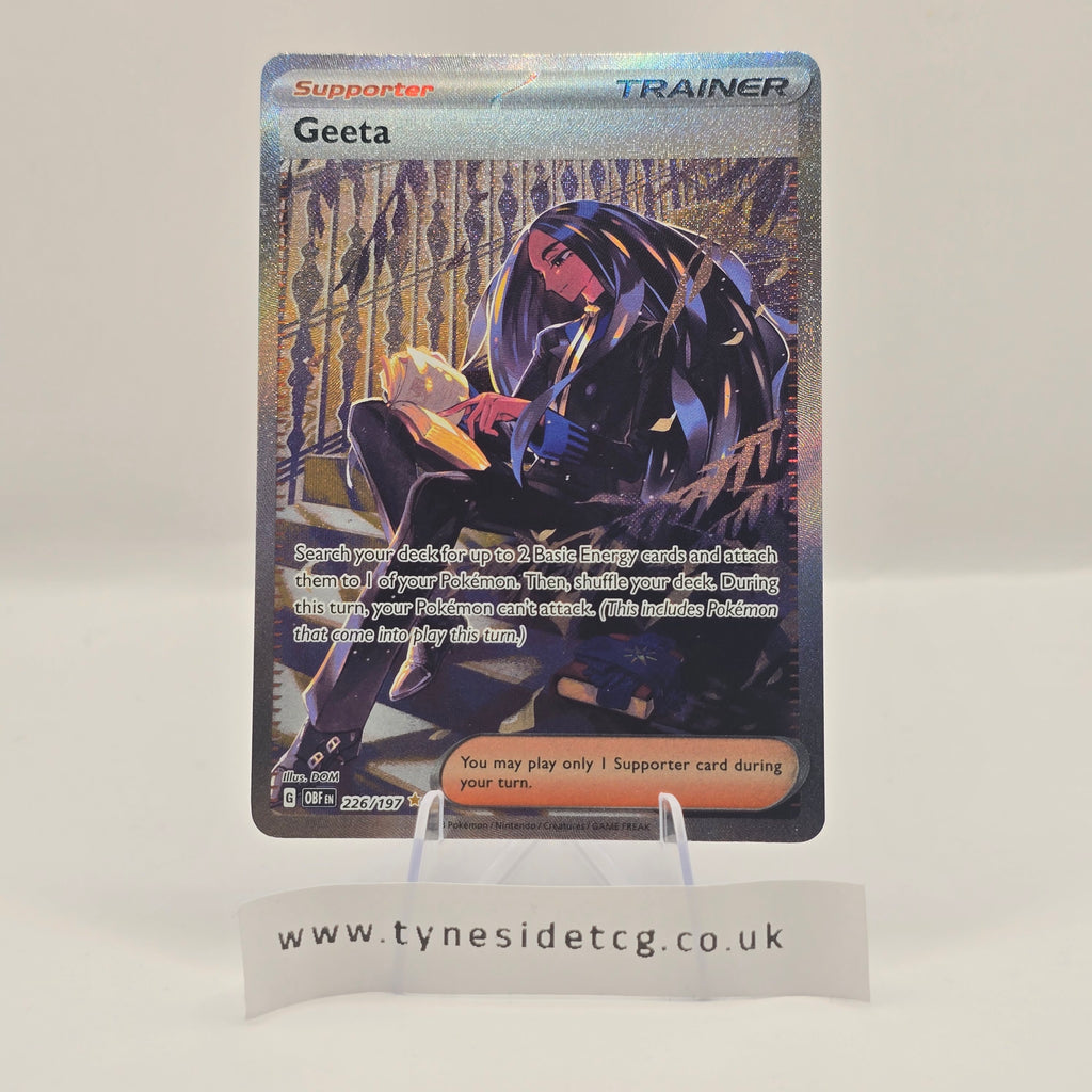 Geeta 226/197 – Obsidian Flames (English Single)