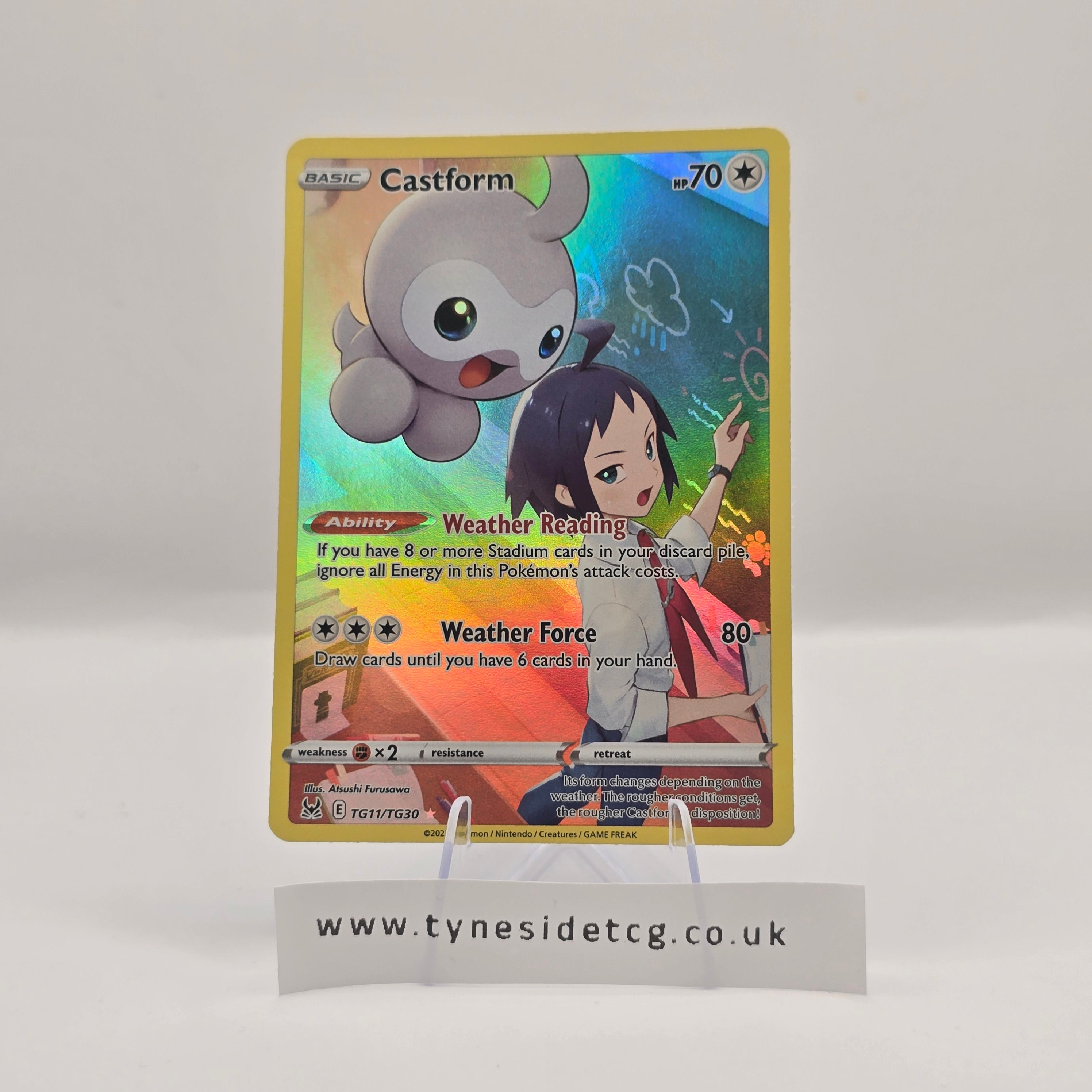Castform TG11/TG30 – Lost Origin (English Single)
