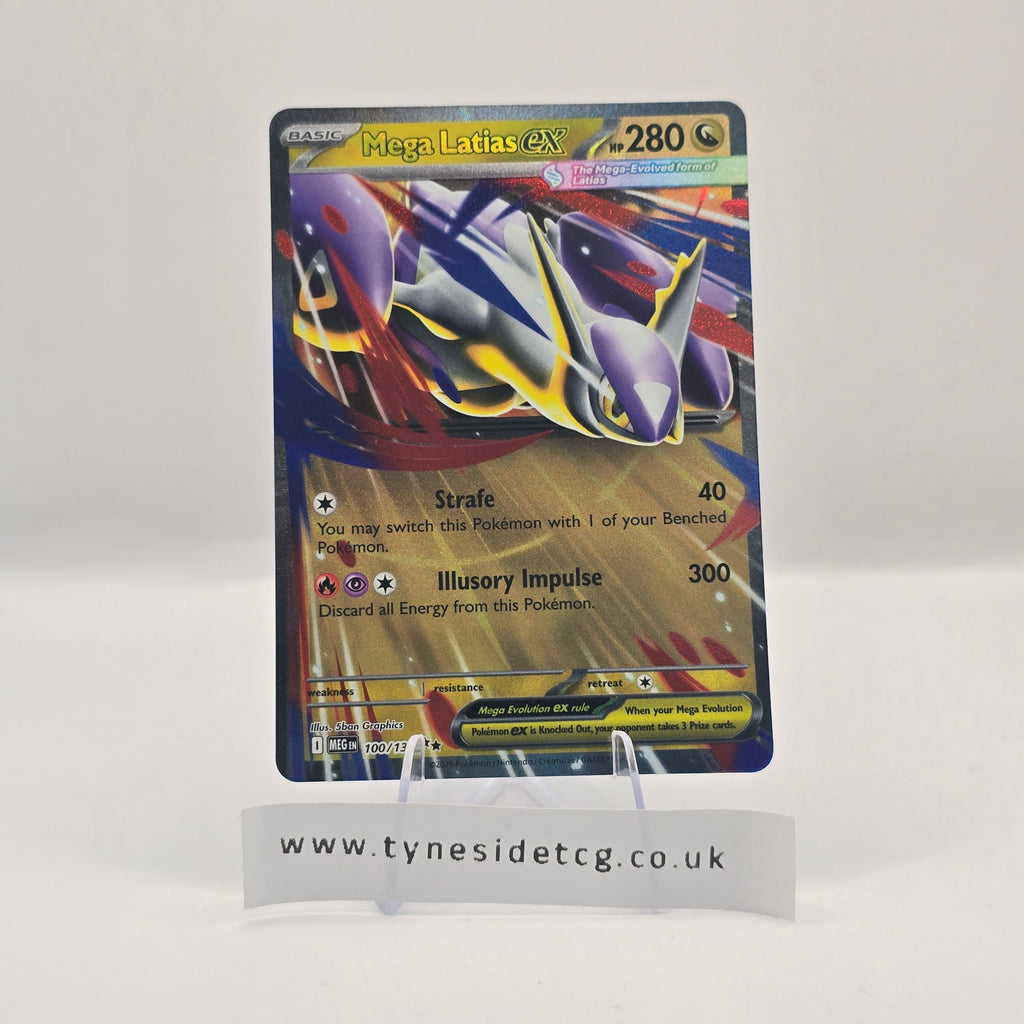 Mega Latias EX 100/132 – Mega Evolution (English Single)