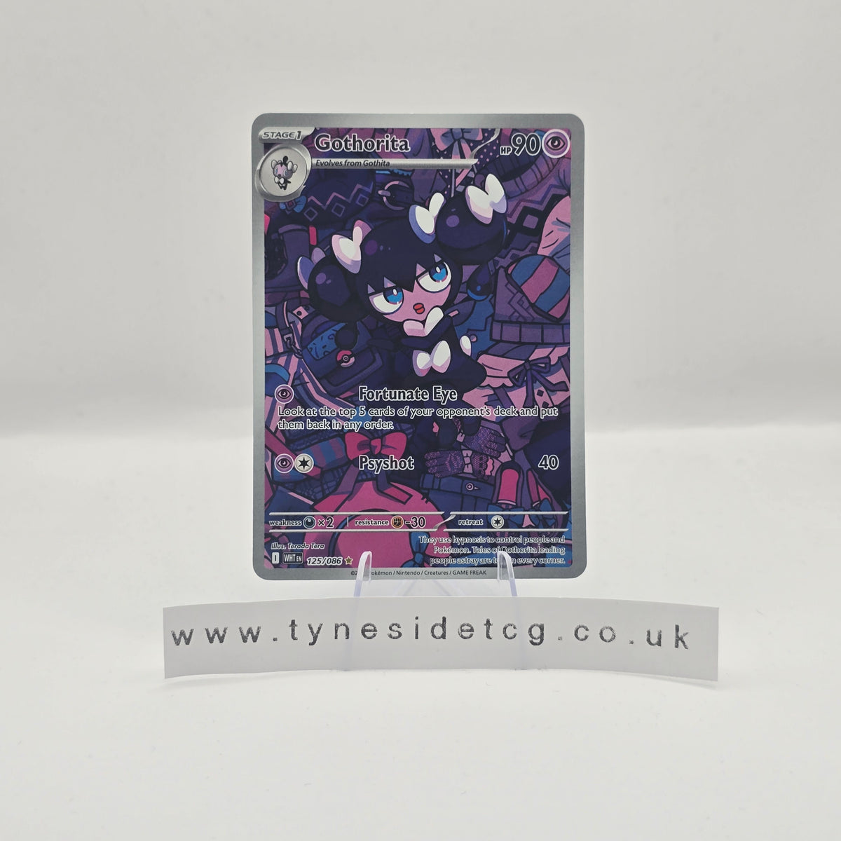 Gothorita 125/086 - White Flare (English Single)