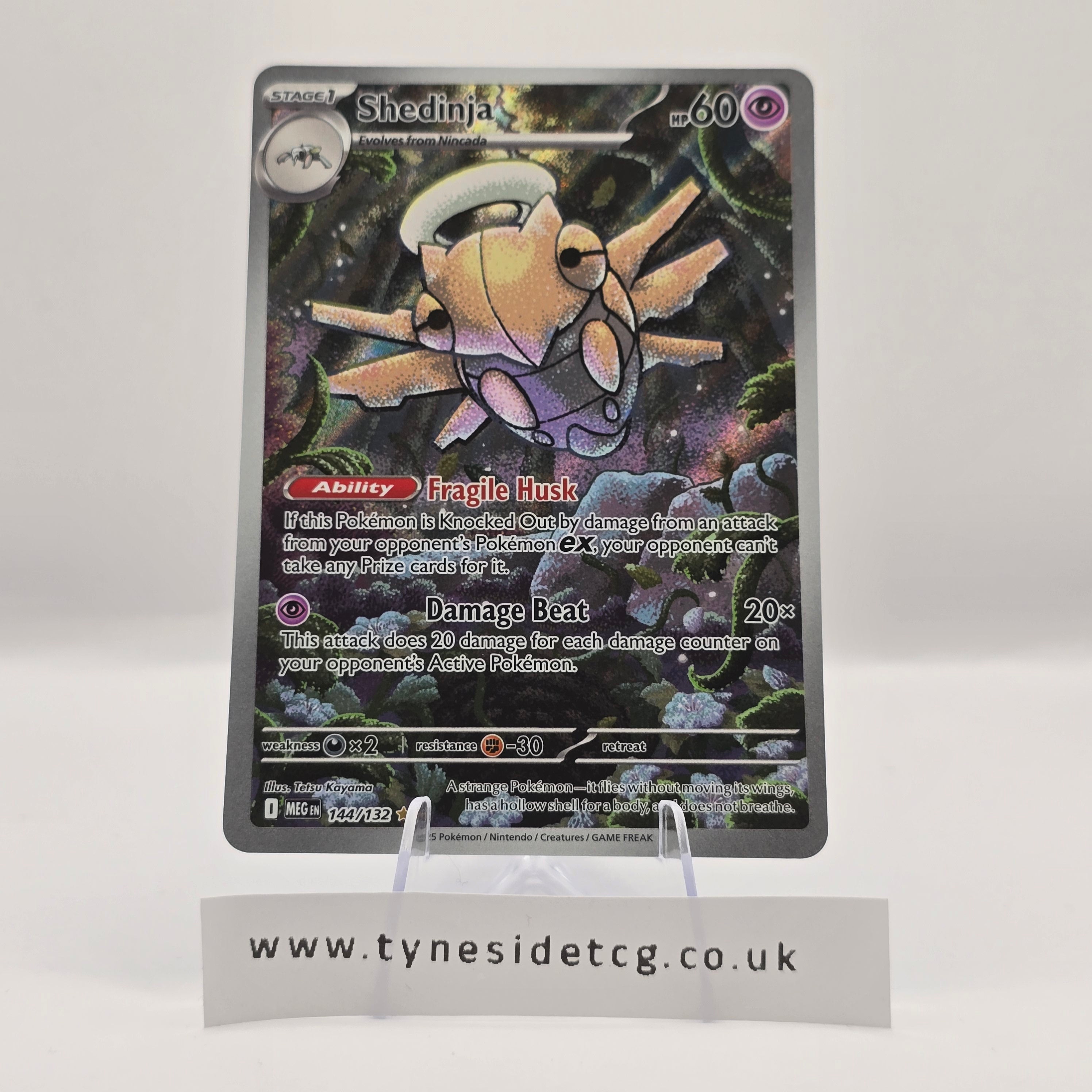 Shedinja 144/132 – Mega Evolution (English Single)