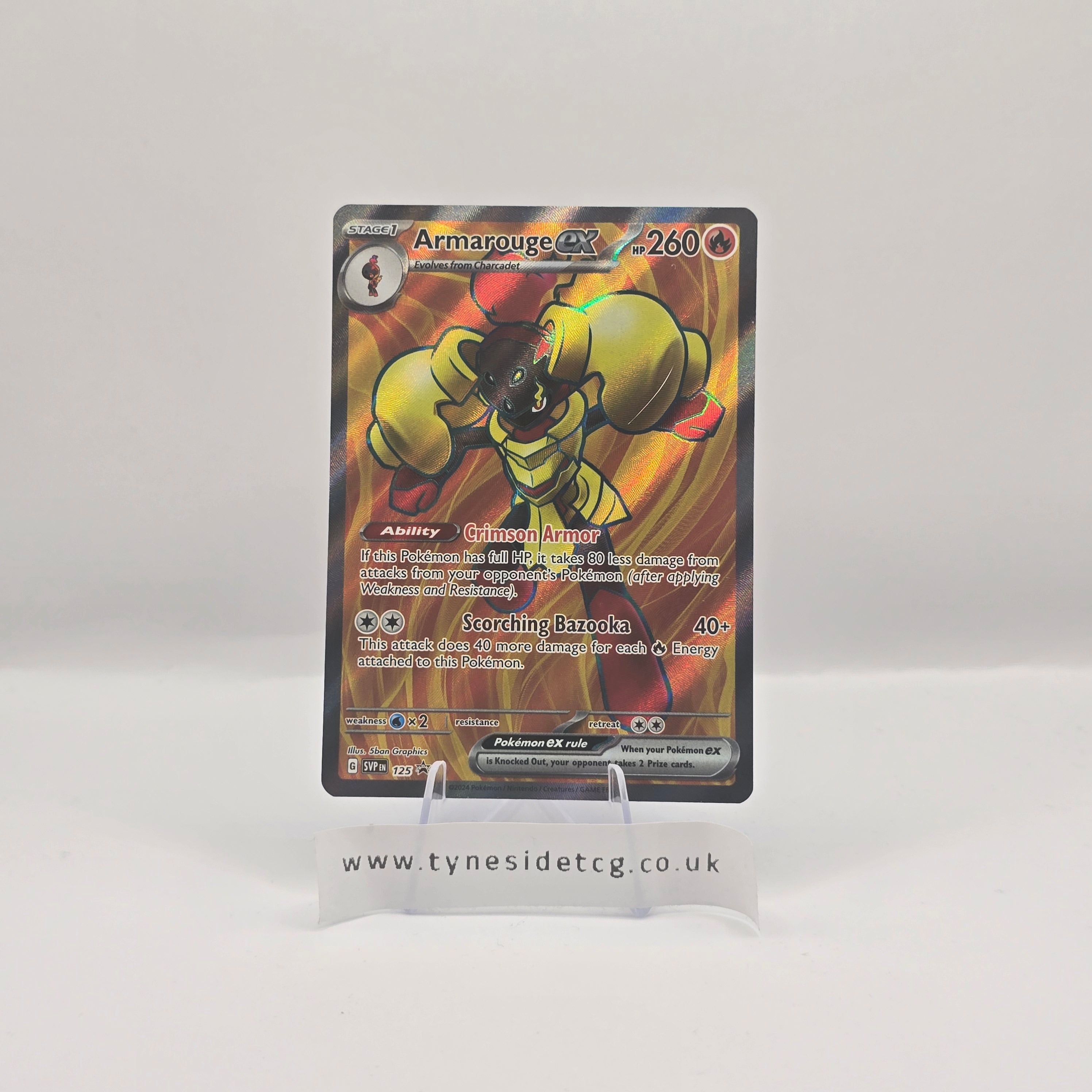 Armarouge ex SVP125 – Scarlet & Violet Promo (English Single)
