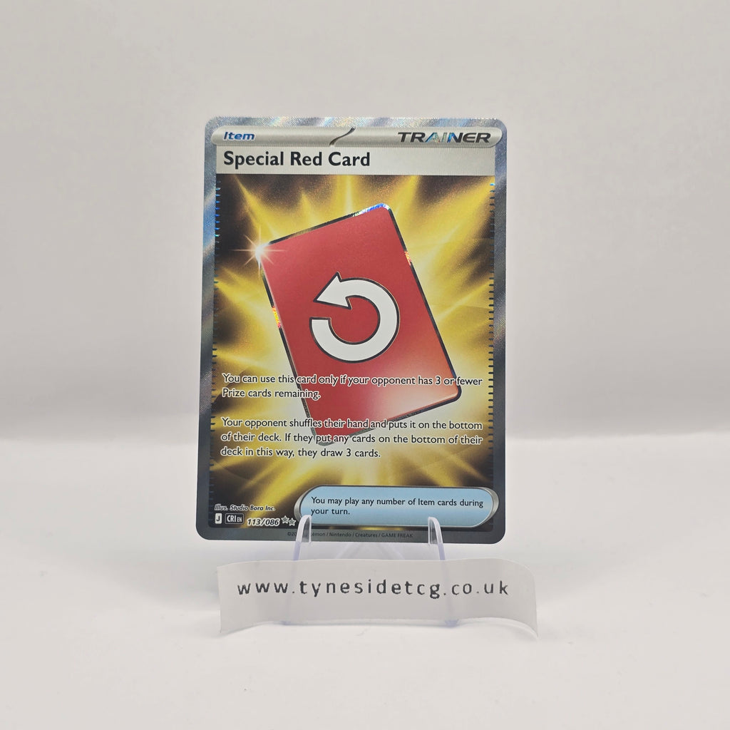 Special Red Card 113/086 – Chaos Rising (English Single)