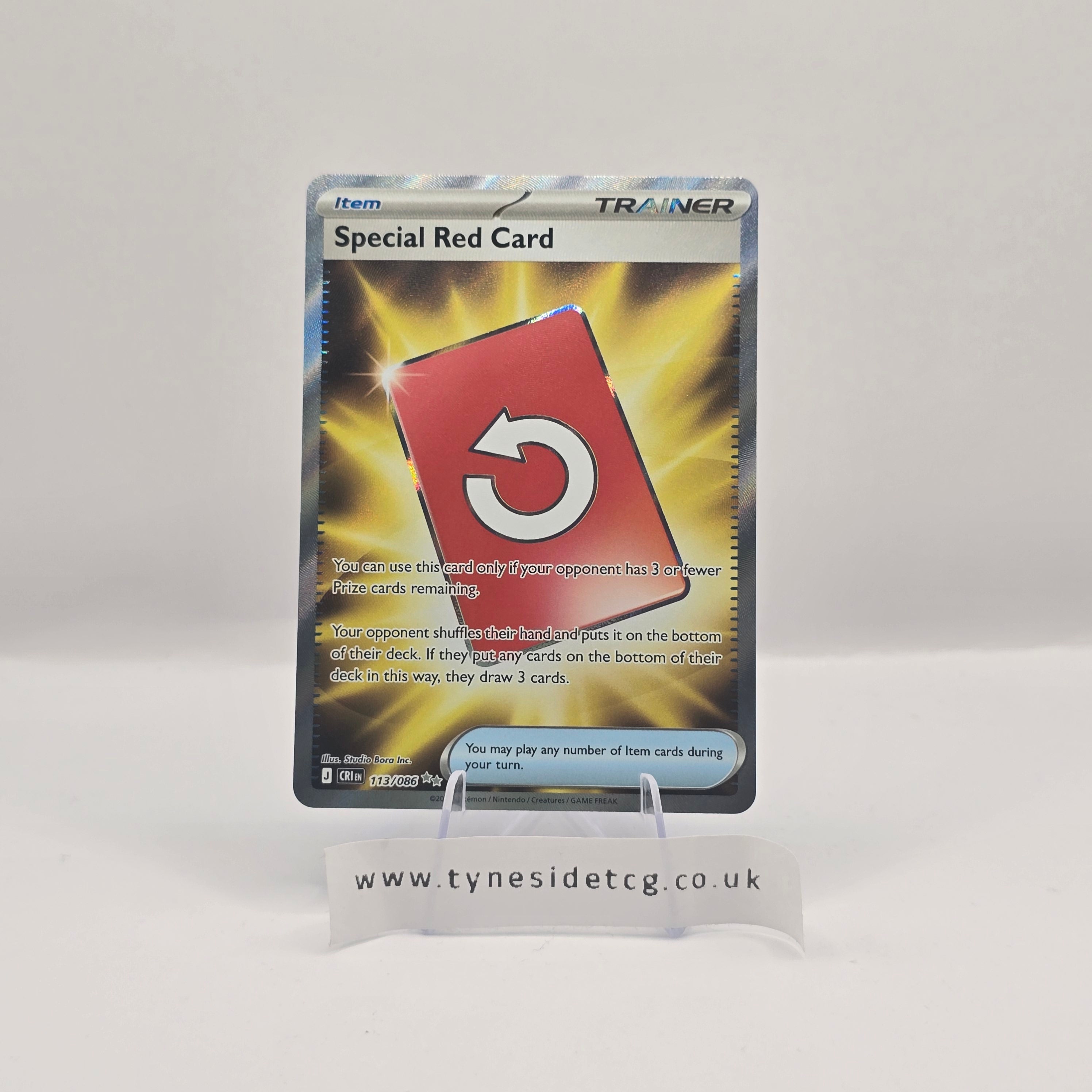 Special Red Card 113/086 – Chaos Rising (English Single)
