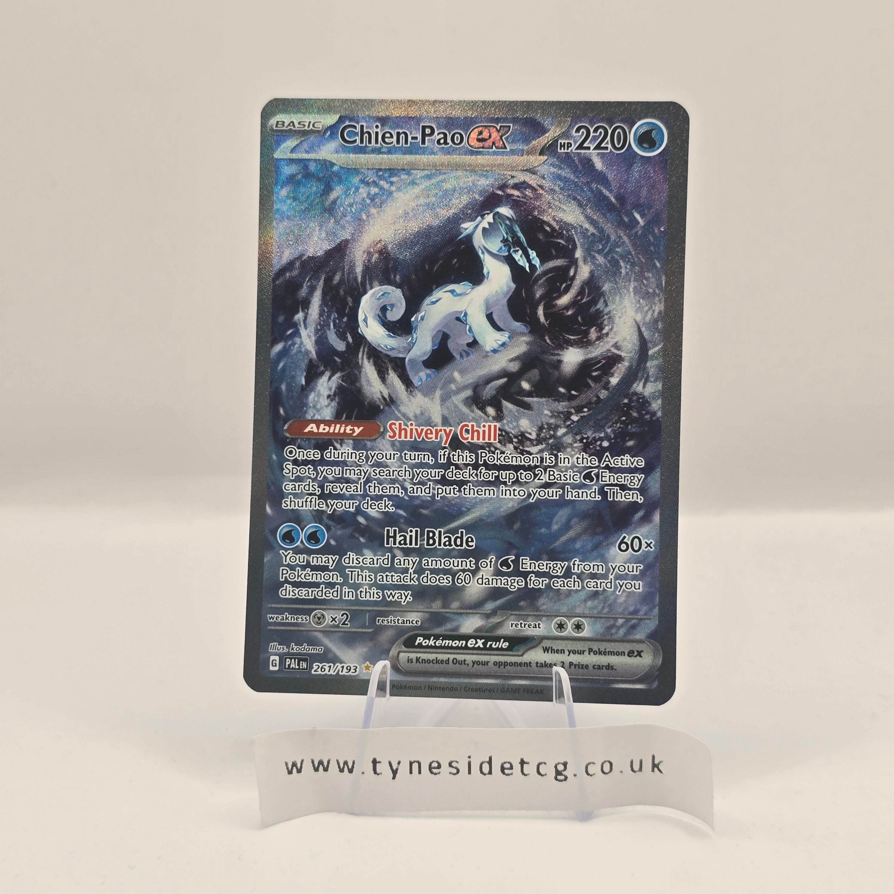 Chien-Pao EX 261/193 – Paldea Evolved (English Single)