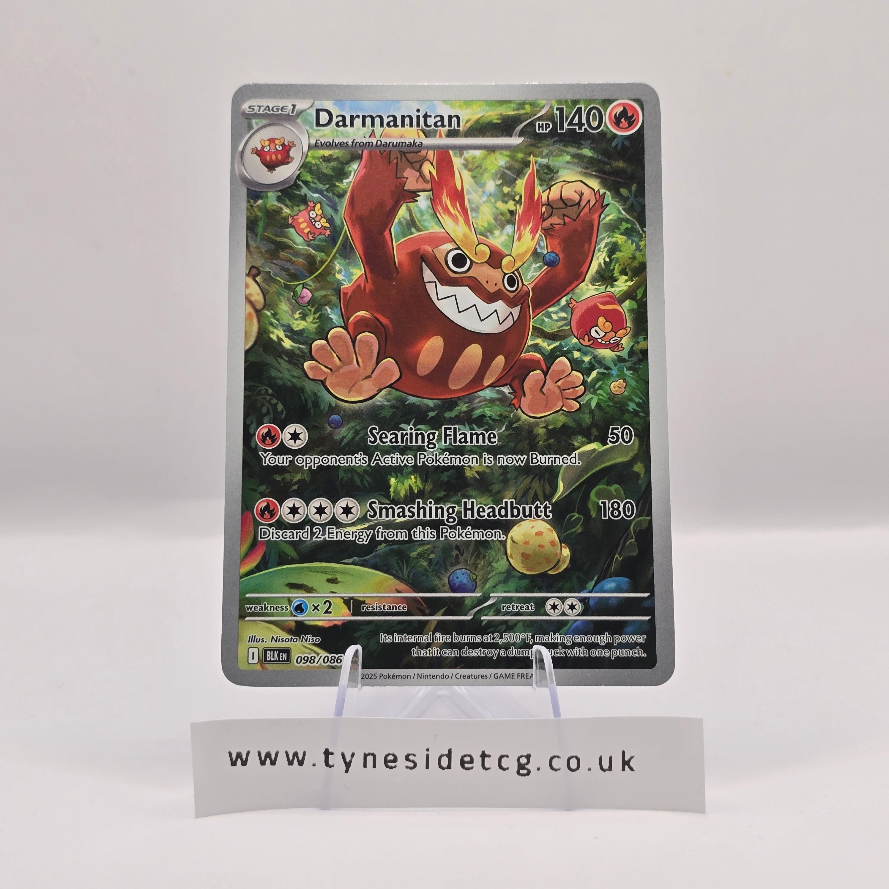 Darmanitan 098/086 – Black Bolt (English Single)