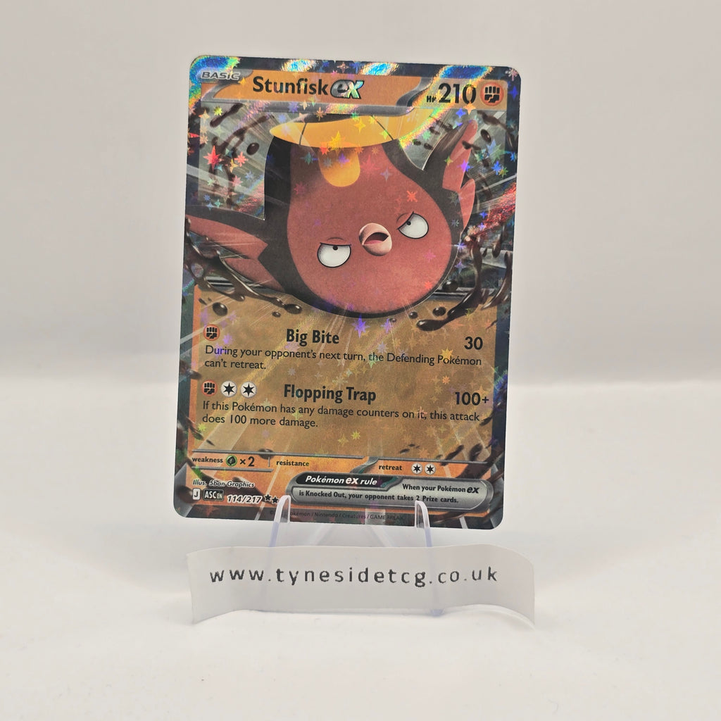 Stunfisk EX 114/217 – Ascended Heroes (English Single)