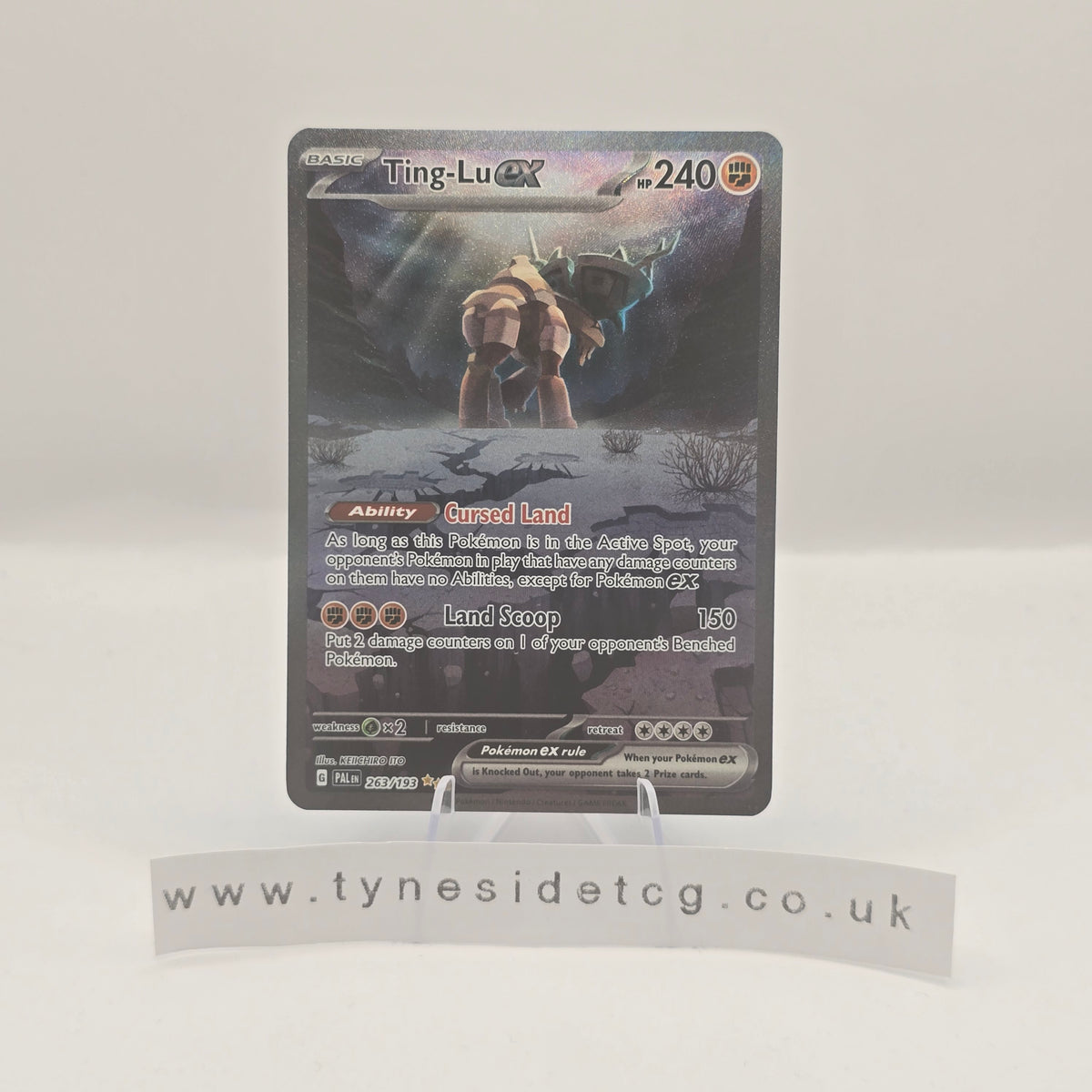 Ting-Lu ex 263/193 - Paldea Evolved (English Single)