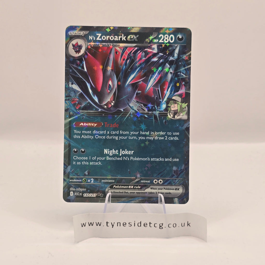 N's Zoroark ex 137/217 – Ascended Heroes (English Single)
