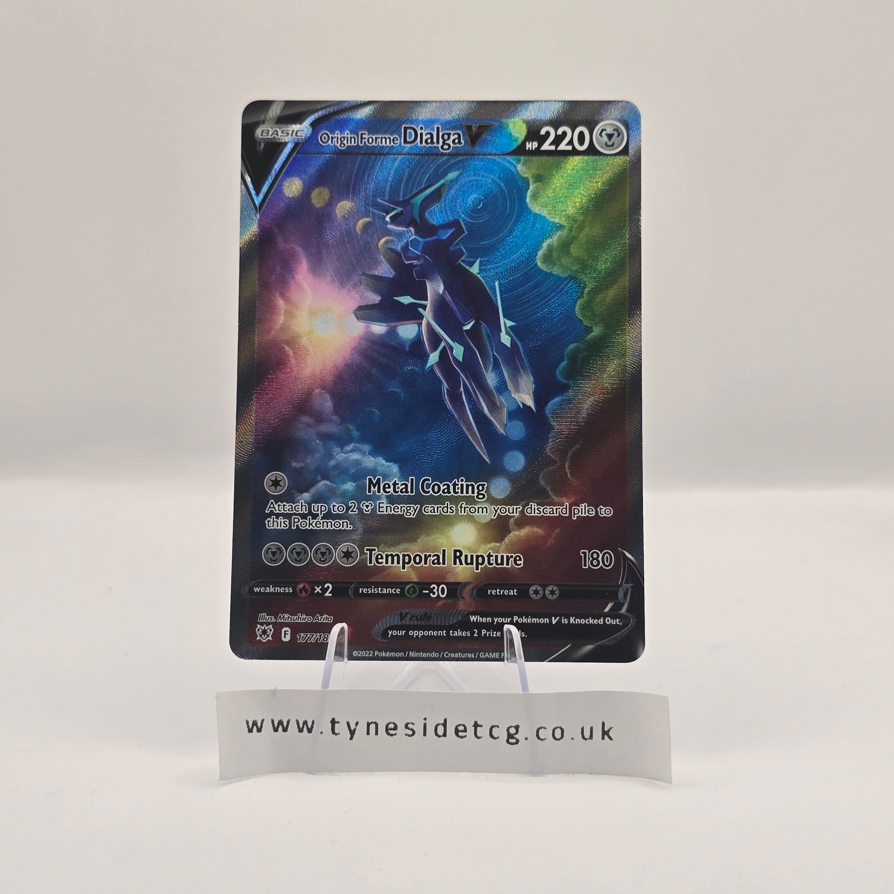 Origin Forme Dialga V 177/189 – Astral Radiance (English Single)