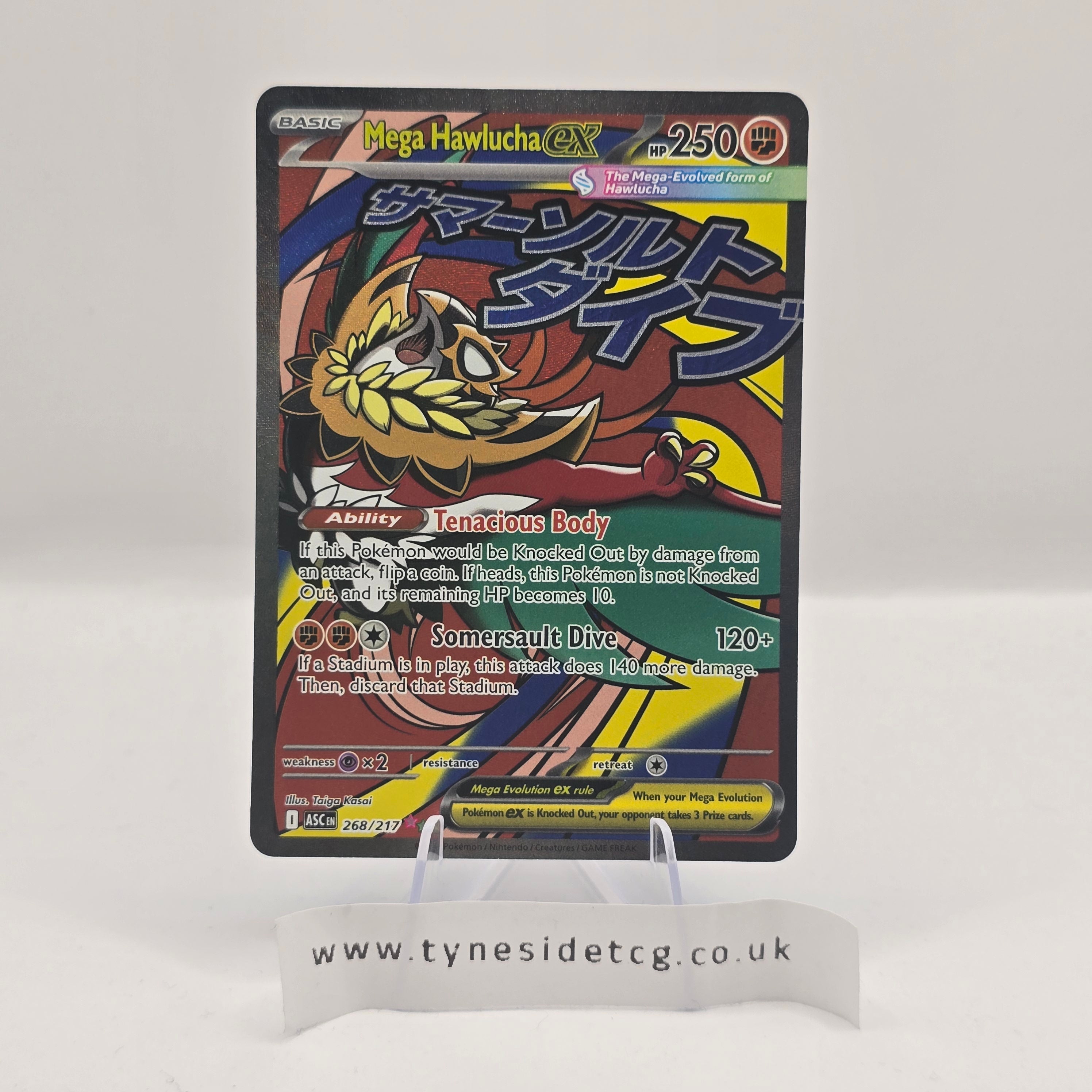 Mega Hawlucha ex 268/217 – Ascended Heroes (English Single)