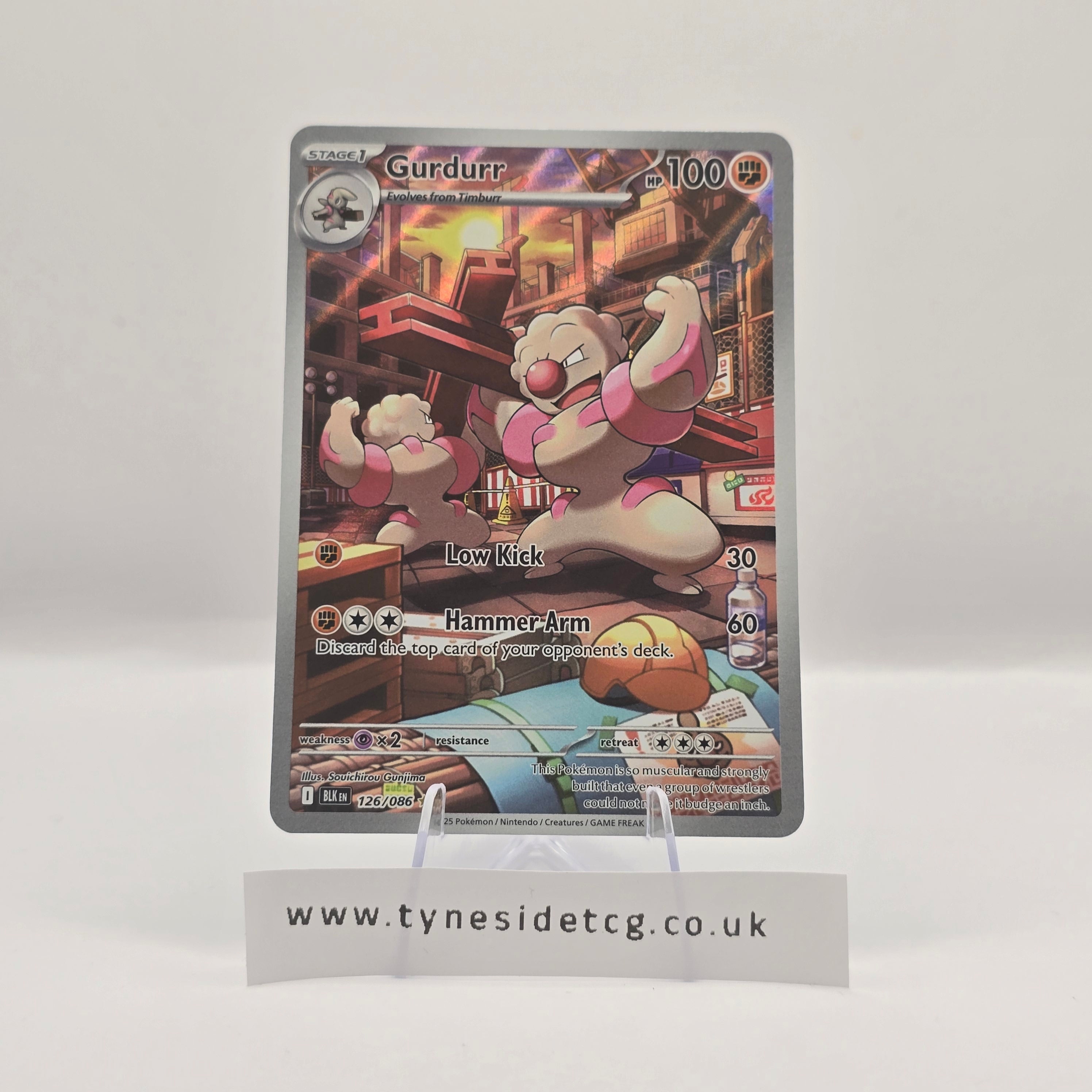 Gurdurr 126/086 – Black Bolt (English Single)