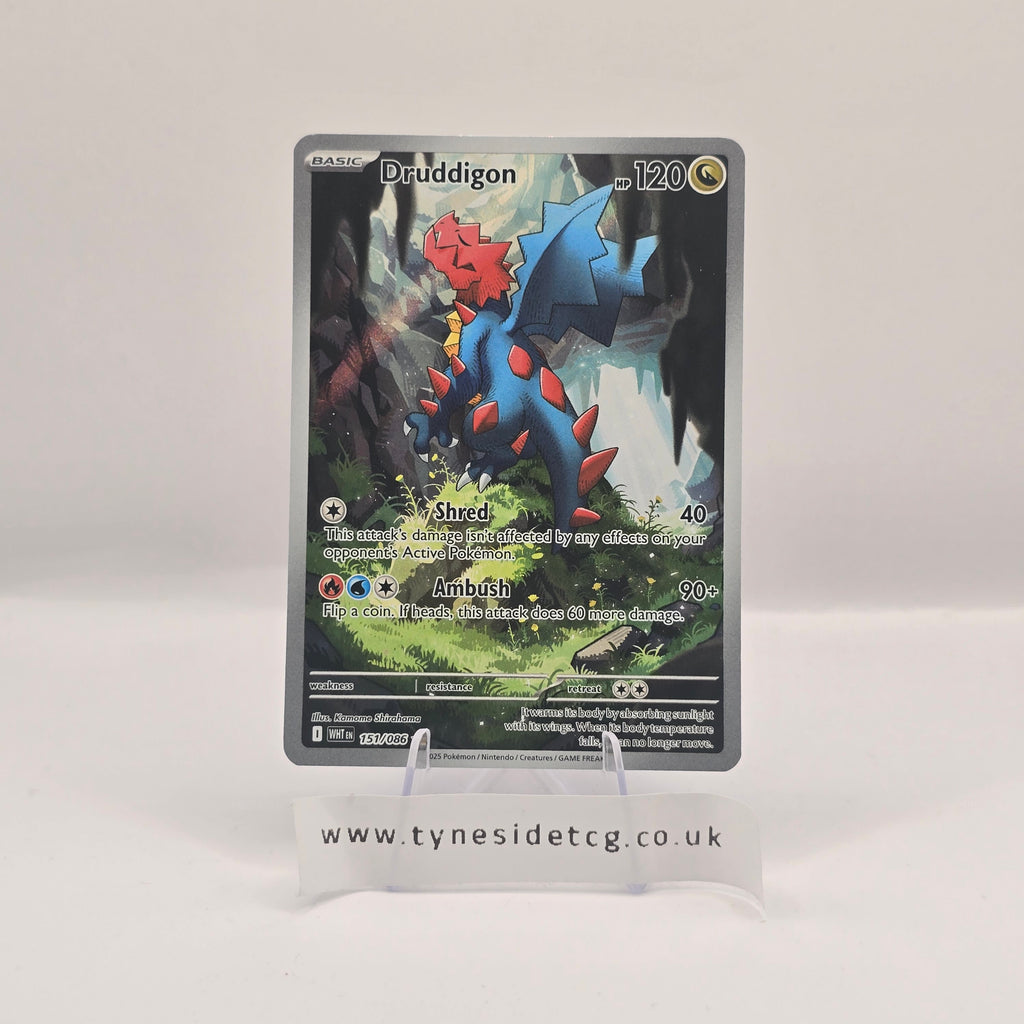 Druddigon 151/086 - White Flare (English Single)